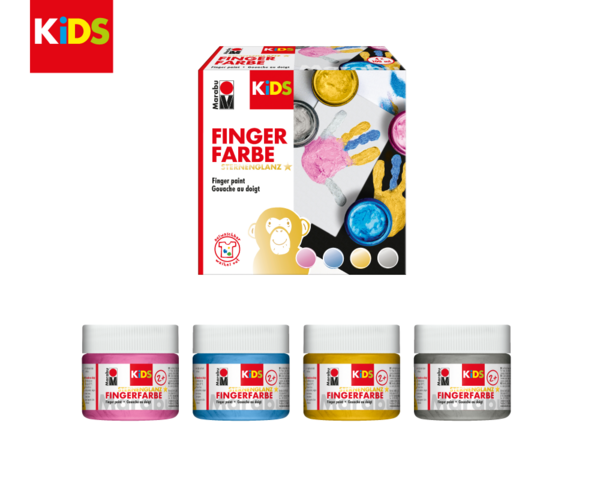 Barva prstna Marabu KiDS, seti