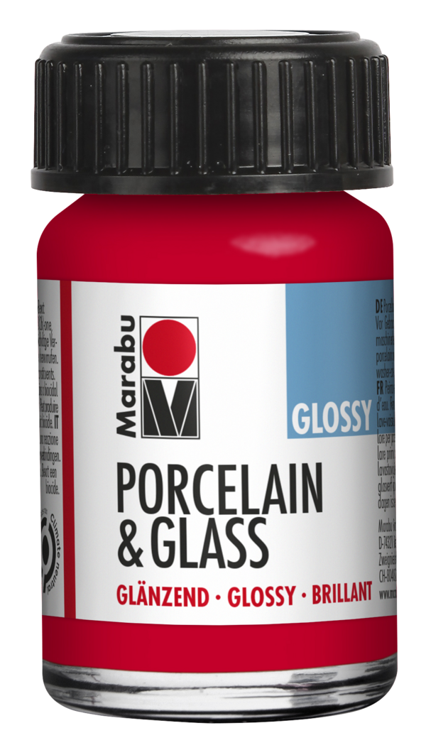 Barva za steklo in porcelan Marabu, 15 ml