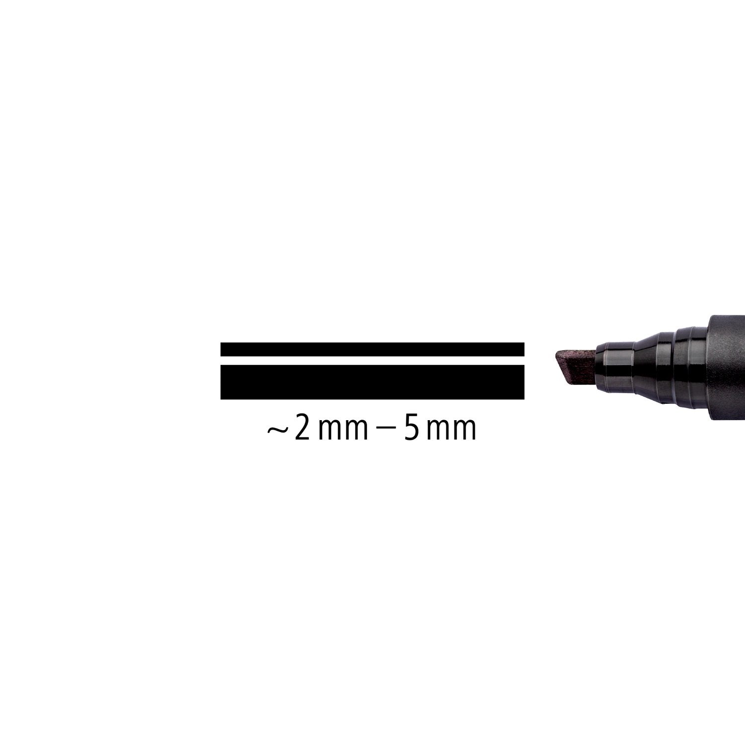 Permanentni marker Staedtler Lumocolor 350 WP4/WP8, prirezana konica