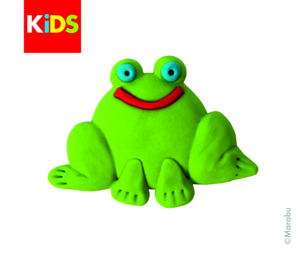Plastelin Marabu KiDS, set 4 x 140g