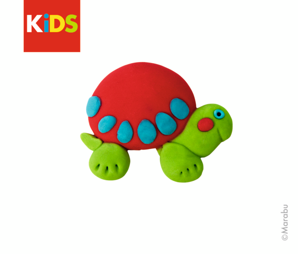 Plastelin Marabu KiDS, set 4 x 140g