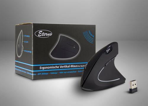 Miška računalniška Inter-tech Eterno Vertical, pokončna