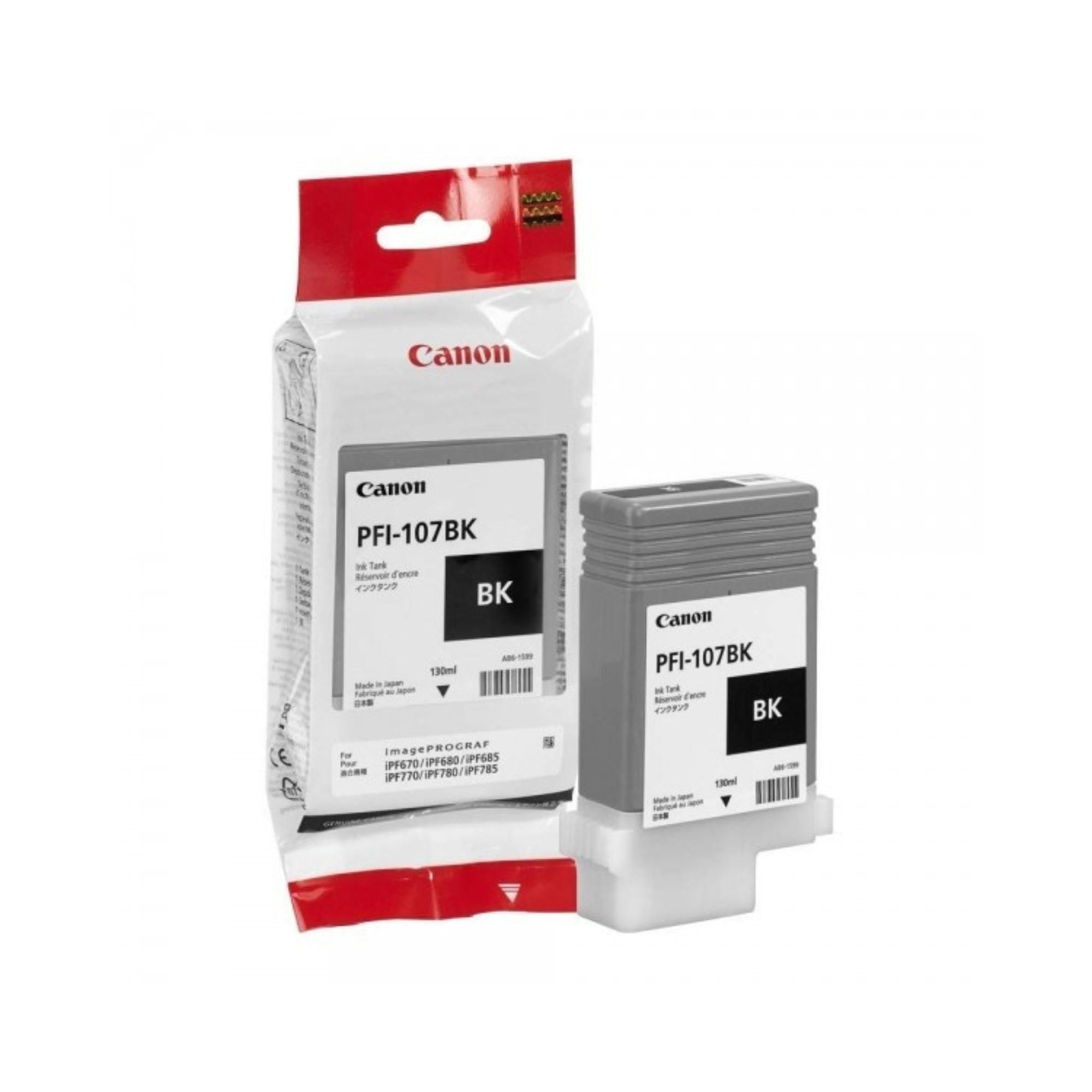 Črnilo Canon PFI-107 6705B001AA, mat črno