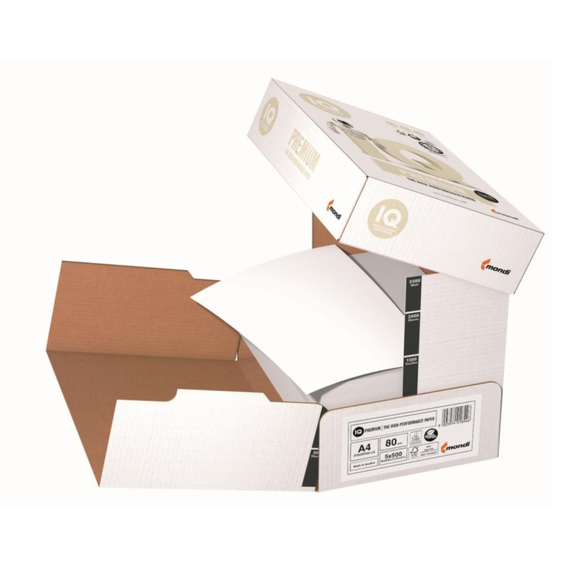 Papir IQ Premium A4, 80g, 500/1