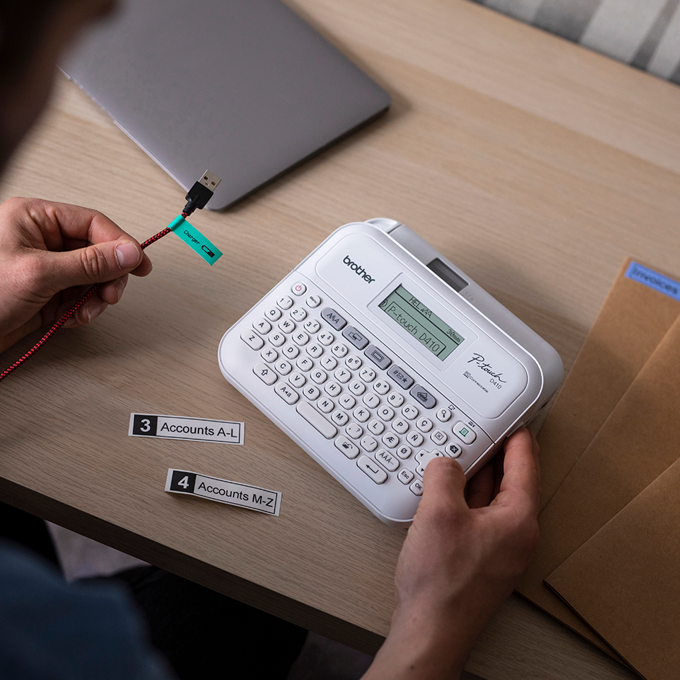 Tiskalnik nalepk Brother P-Touch D410