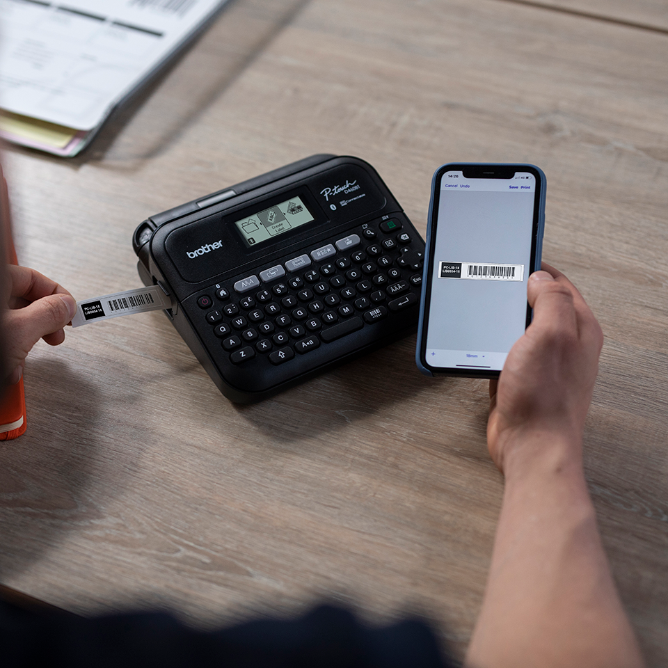 Tiskalnik nalepk Brother P-Touch D460BTVP