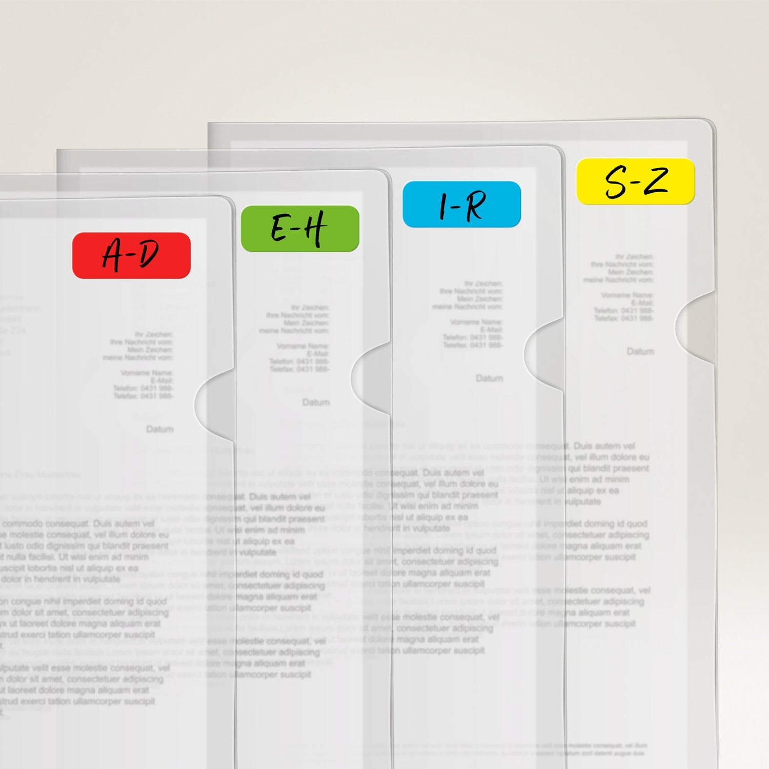 Etikete v več barvah Avery Zweckform 51047, 50 x 19 mm