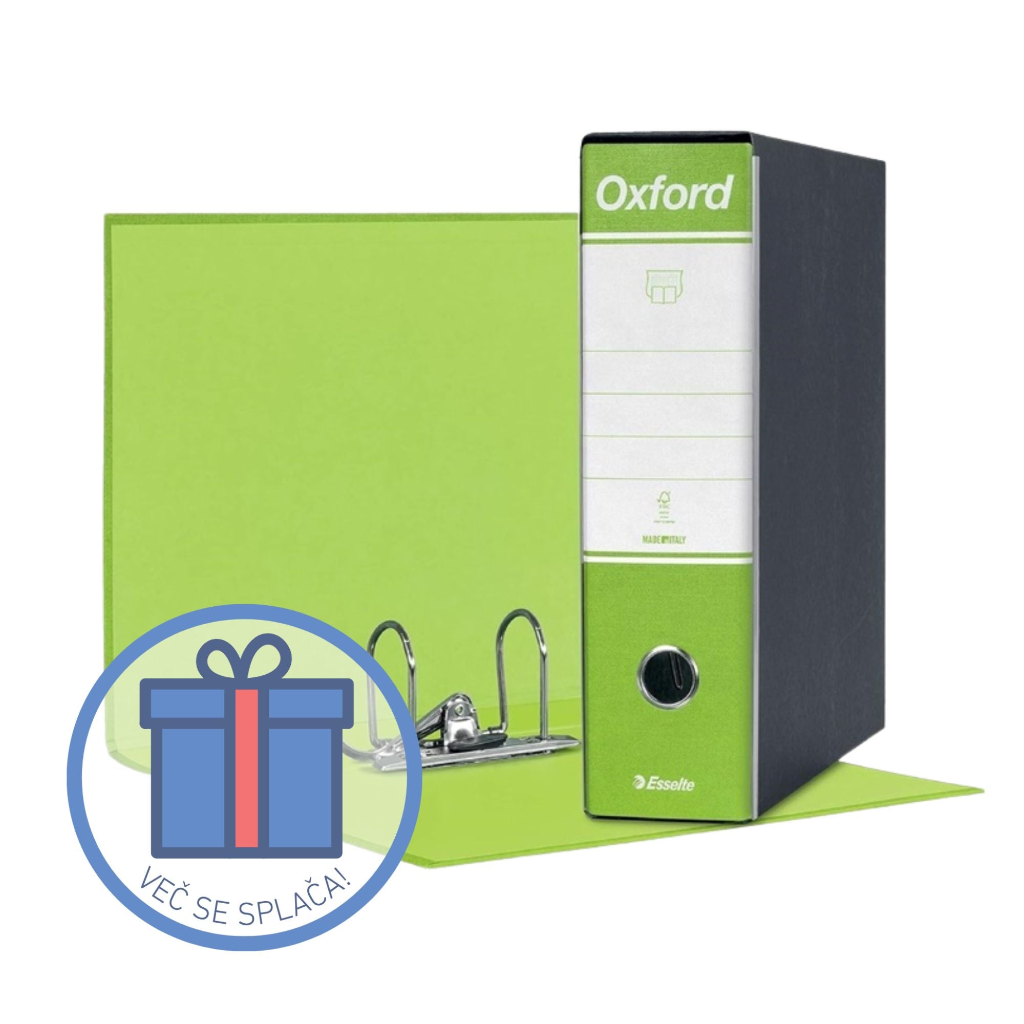 Registrator v škatli Oxford A4 50/80