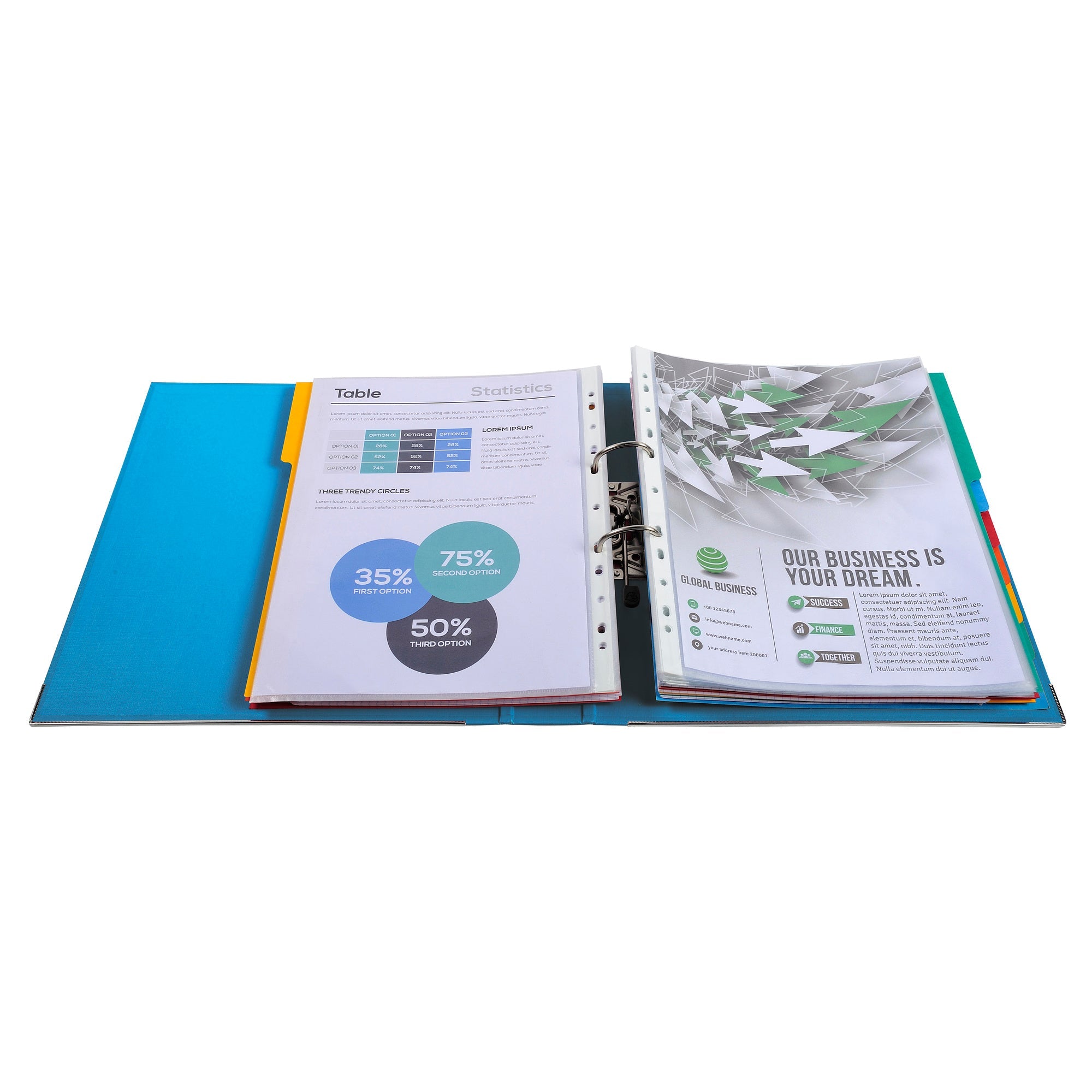 Samostoječ registrator Exacompta Maxi, A4/50