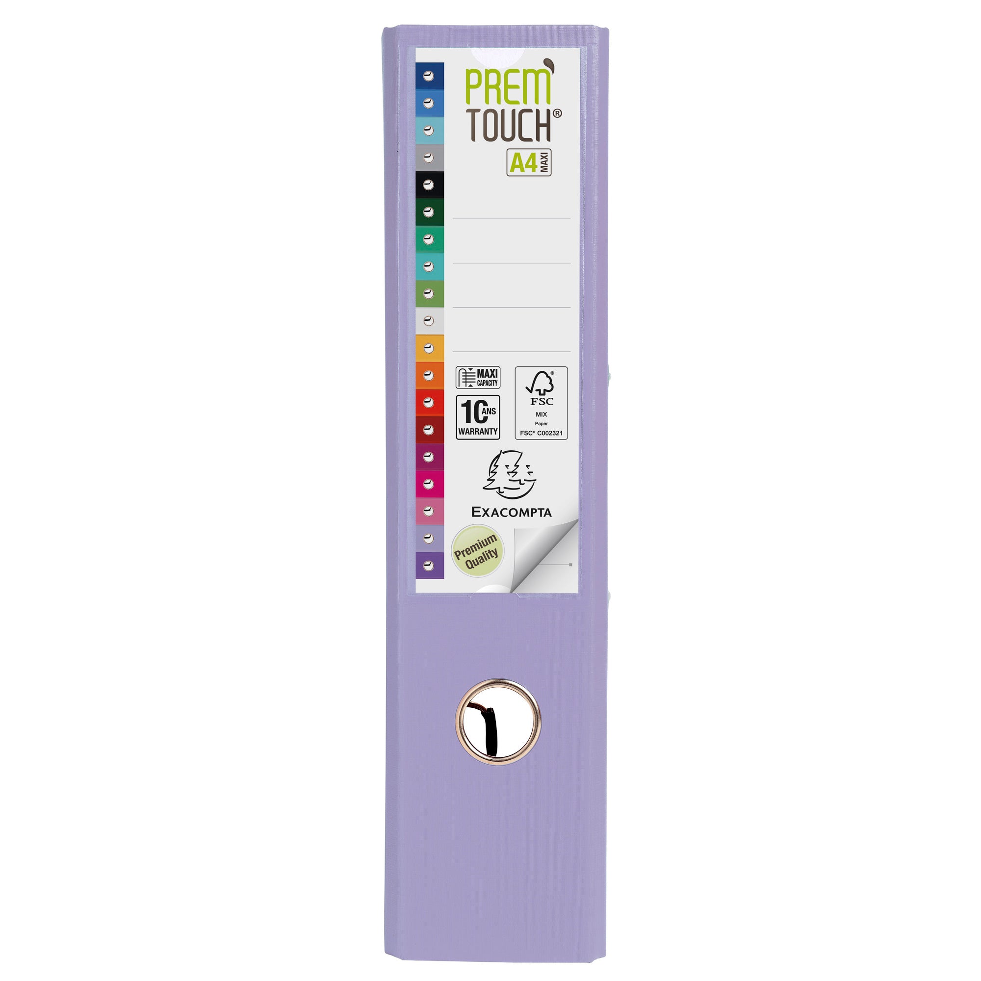 Samostoječ registrator Exacompta Maxi, A4/80, povišan