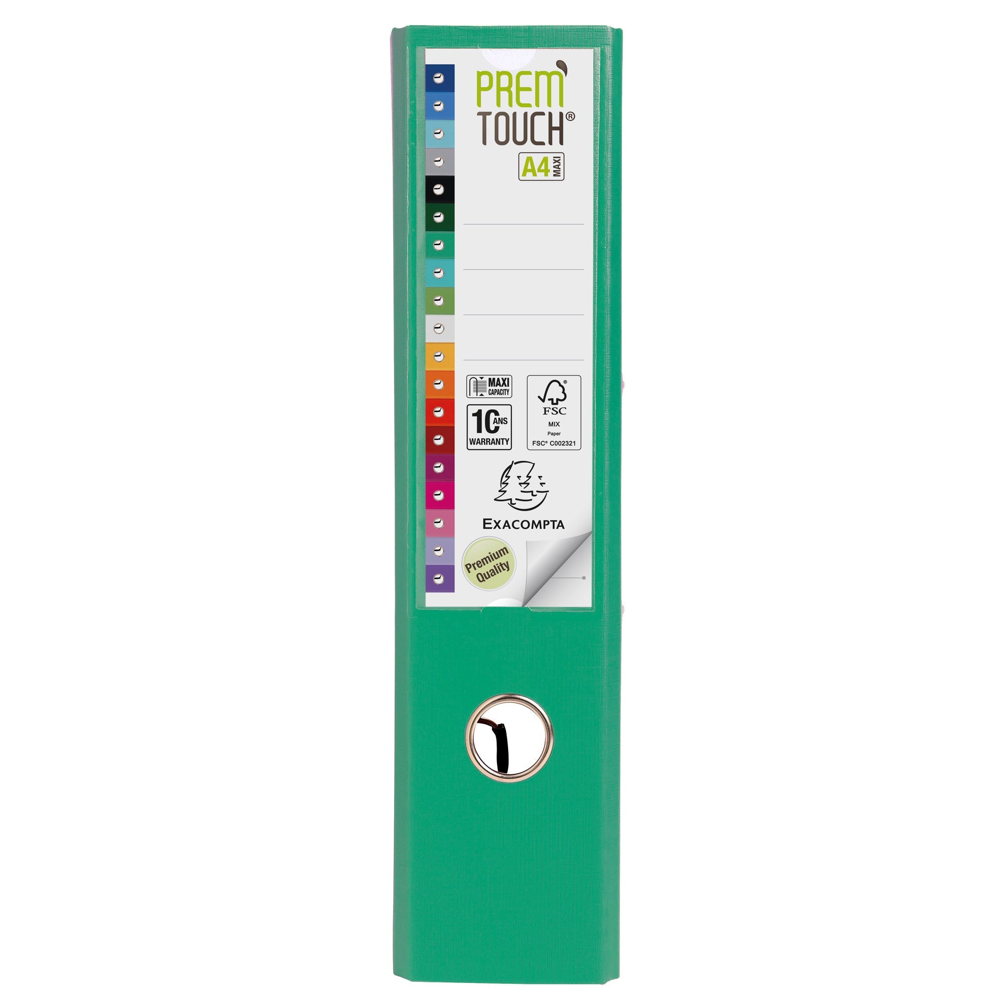 Samostoječ registrator Exacompta Maxi, A4/80, povišan