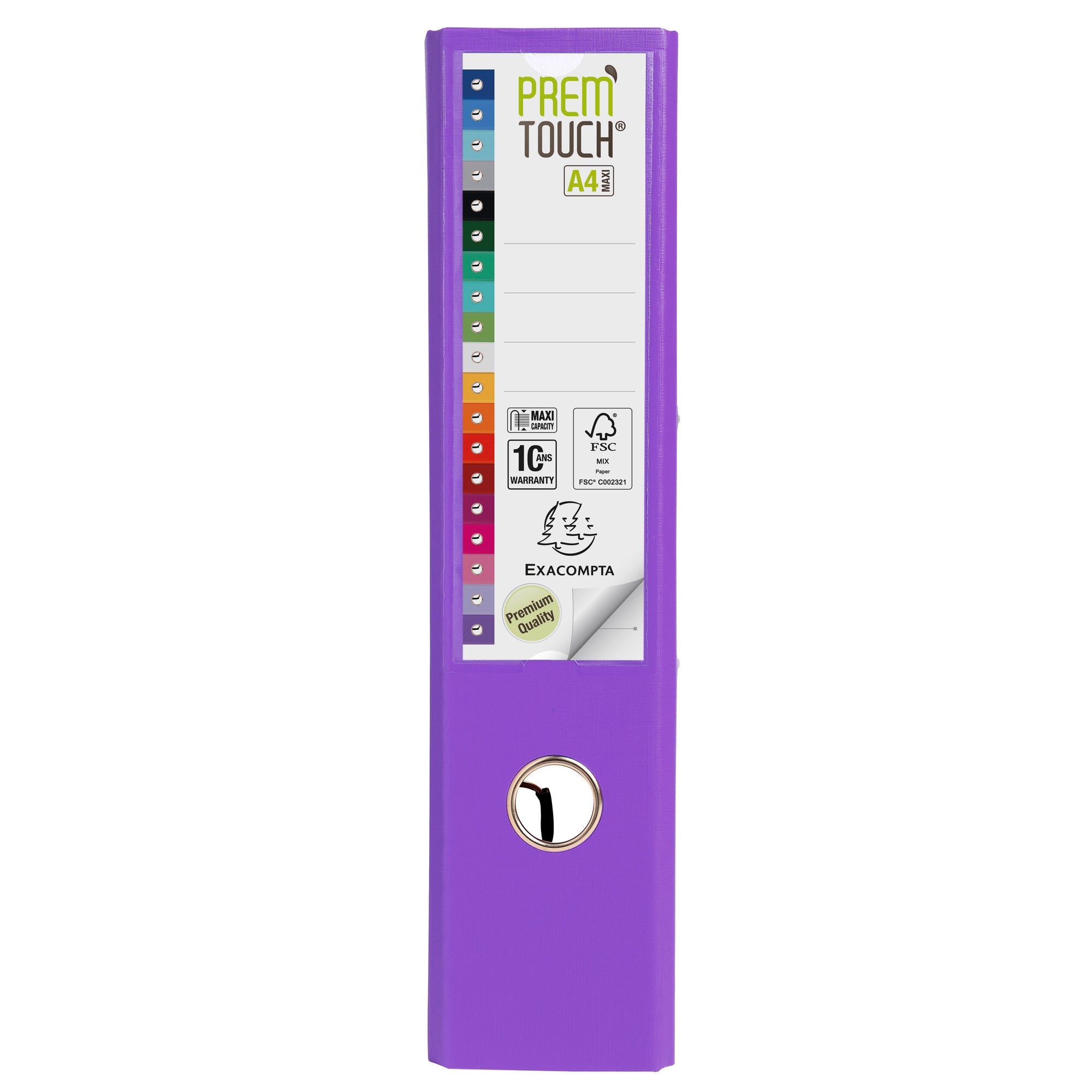 Samostoječ registrator Exacompta Maxi, A4/80, povišan