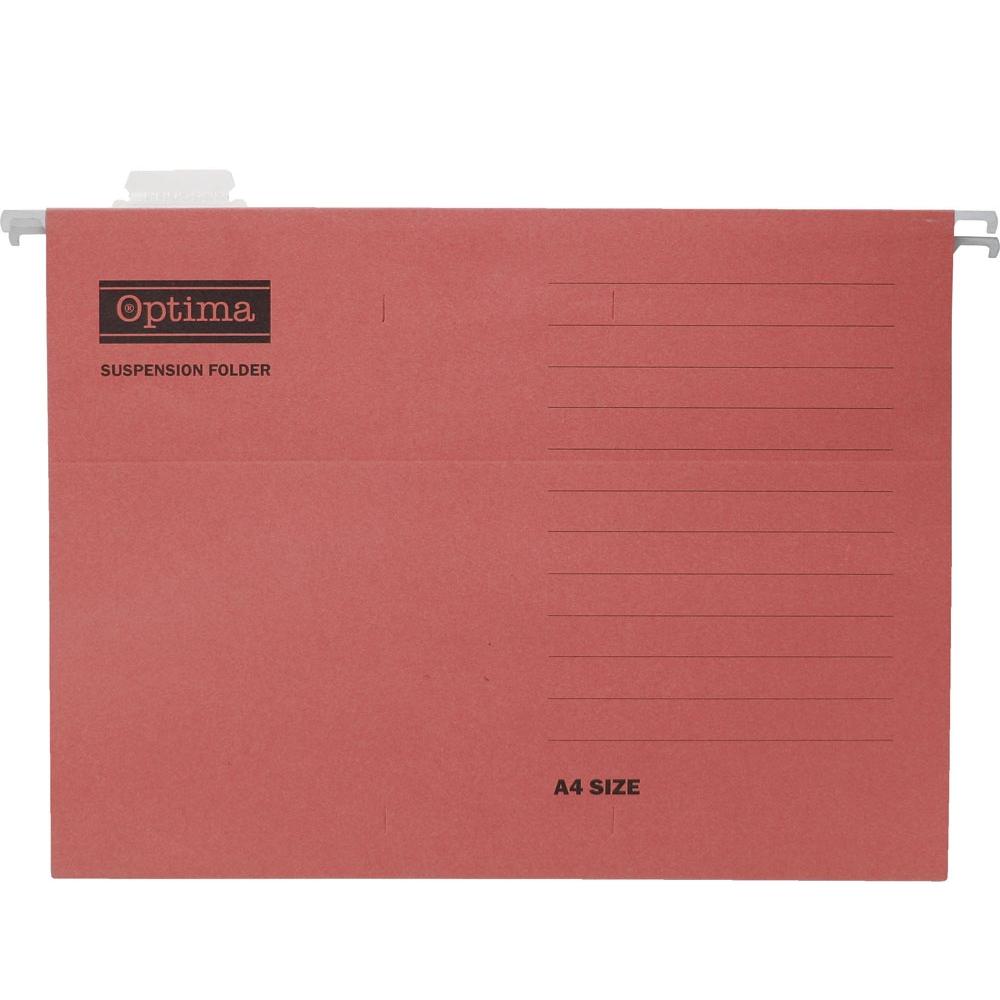 Mapa viseča z jahačem A4 Optima, kartonska