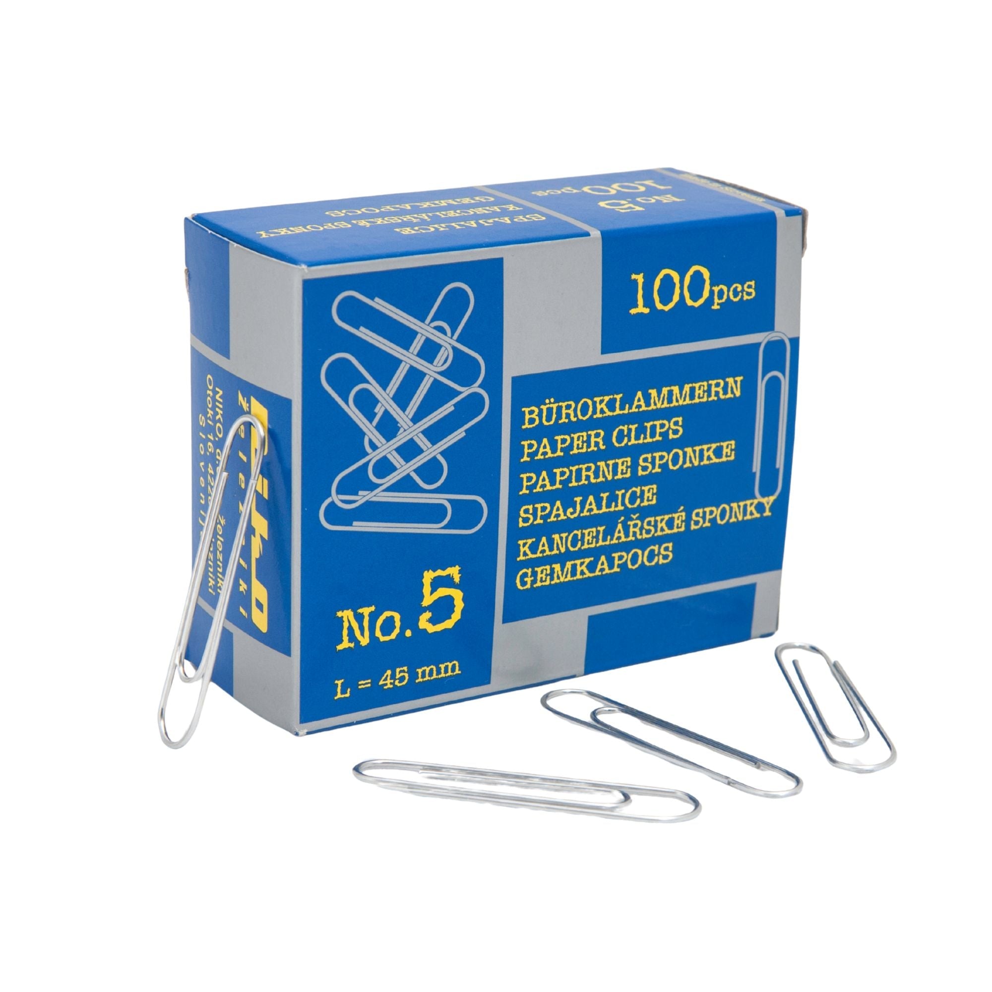 Sponke papirne Niko št.5,  45mm,100/1