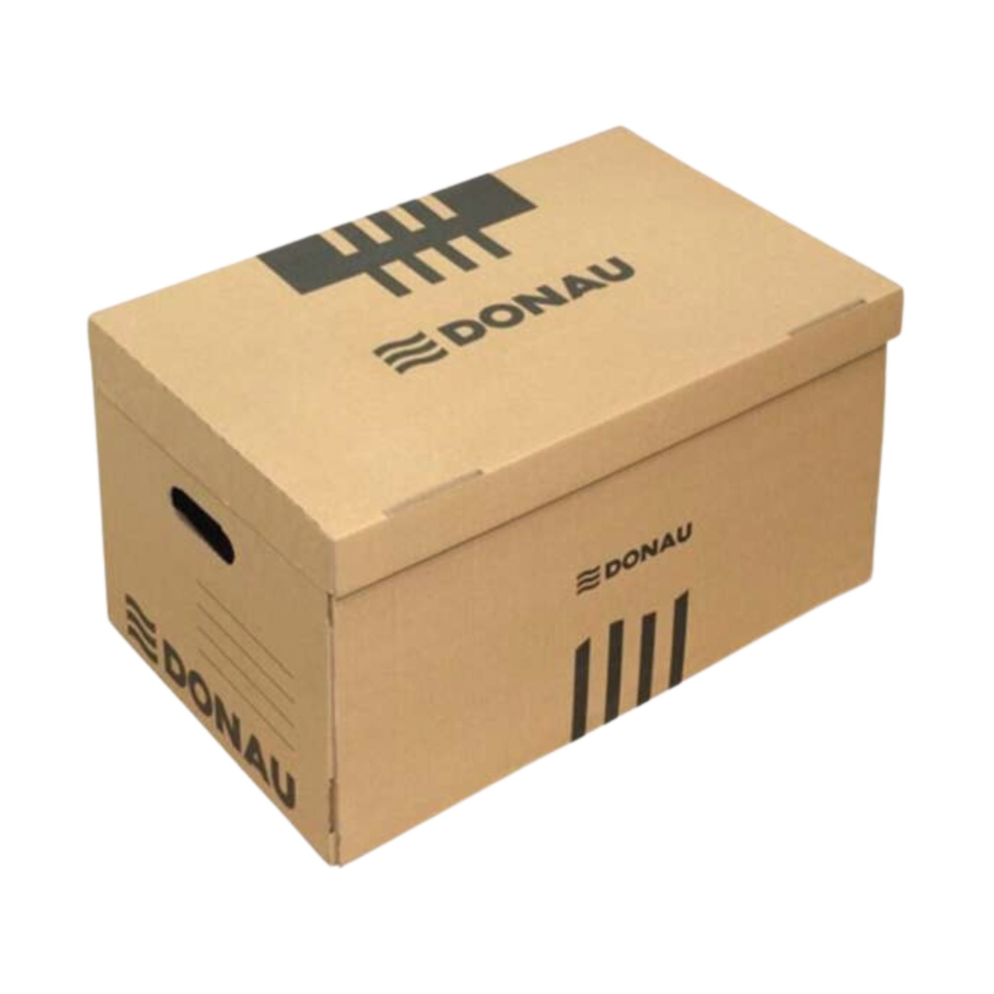 Škatla arhivska Donau DO7666301-02, 522 x 351 x 305 mm, rjava