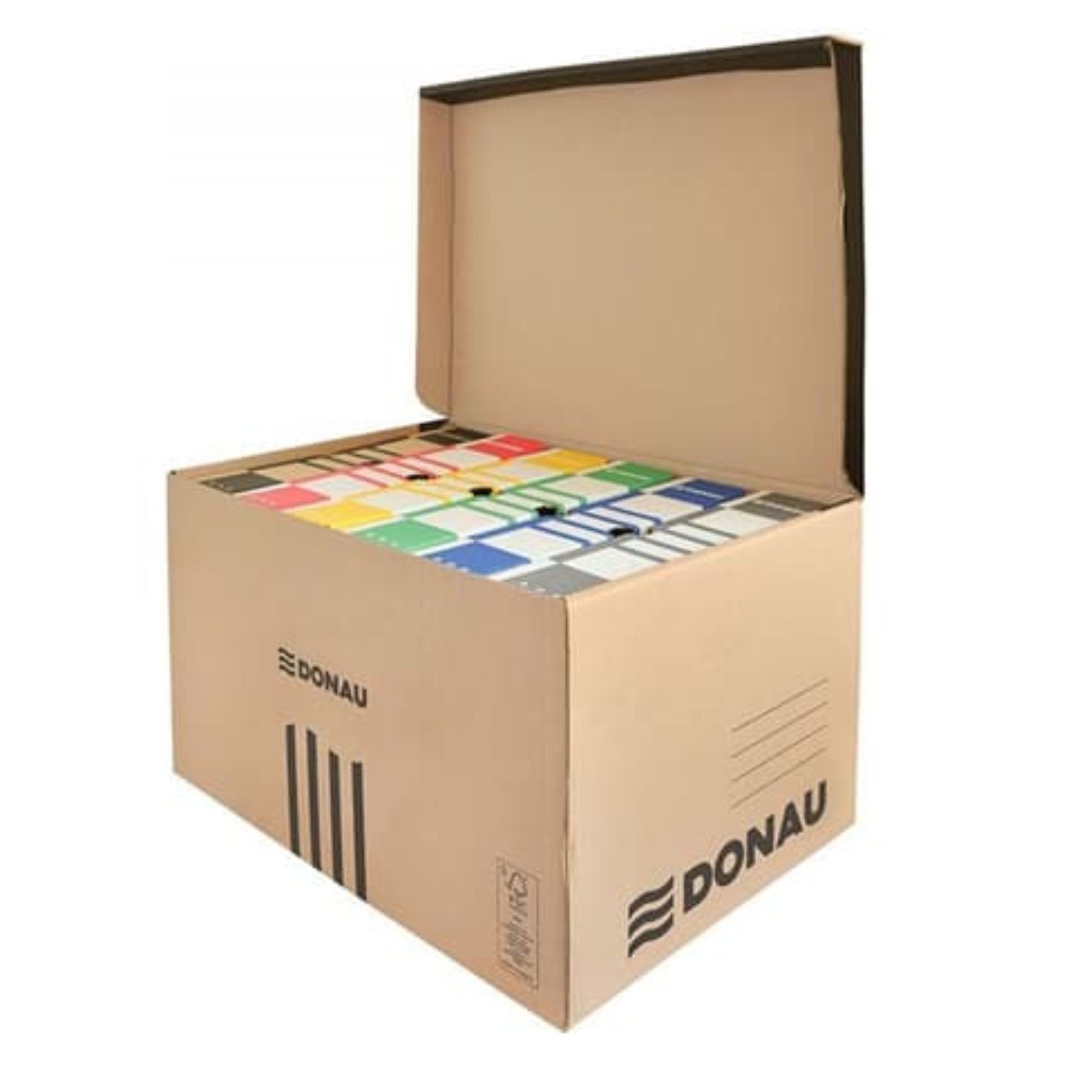 Škatla arhivska Donau DO7666301-02, 522 x 351 x 305 mm, rjava