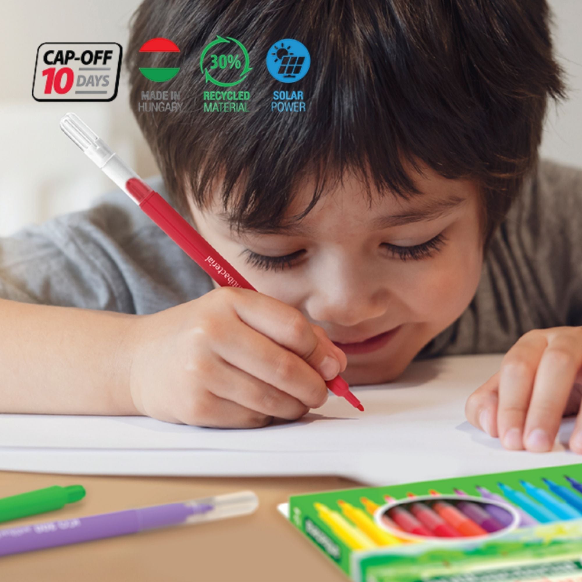 Flomaster ICO Pen, črn