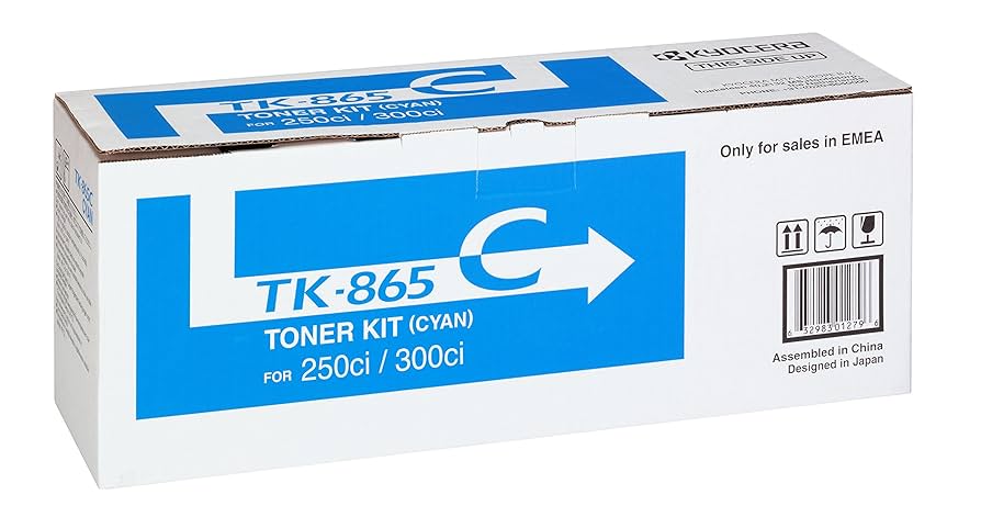 Toner Kyocera TK-865C, cyan moder