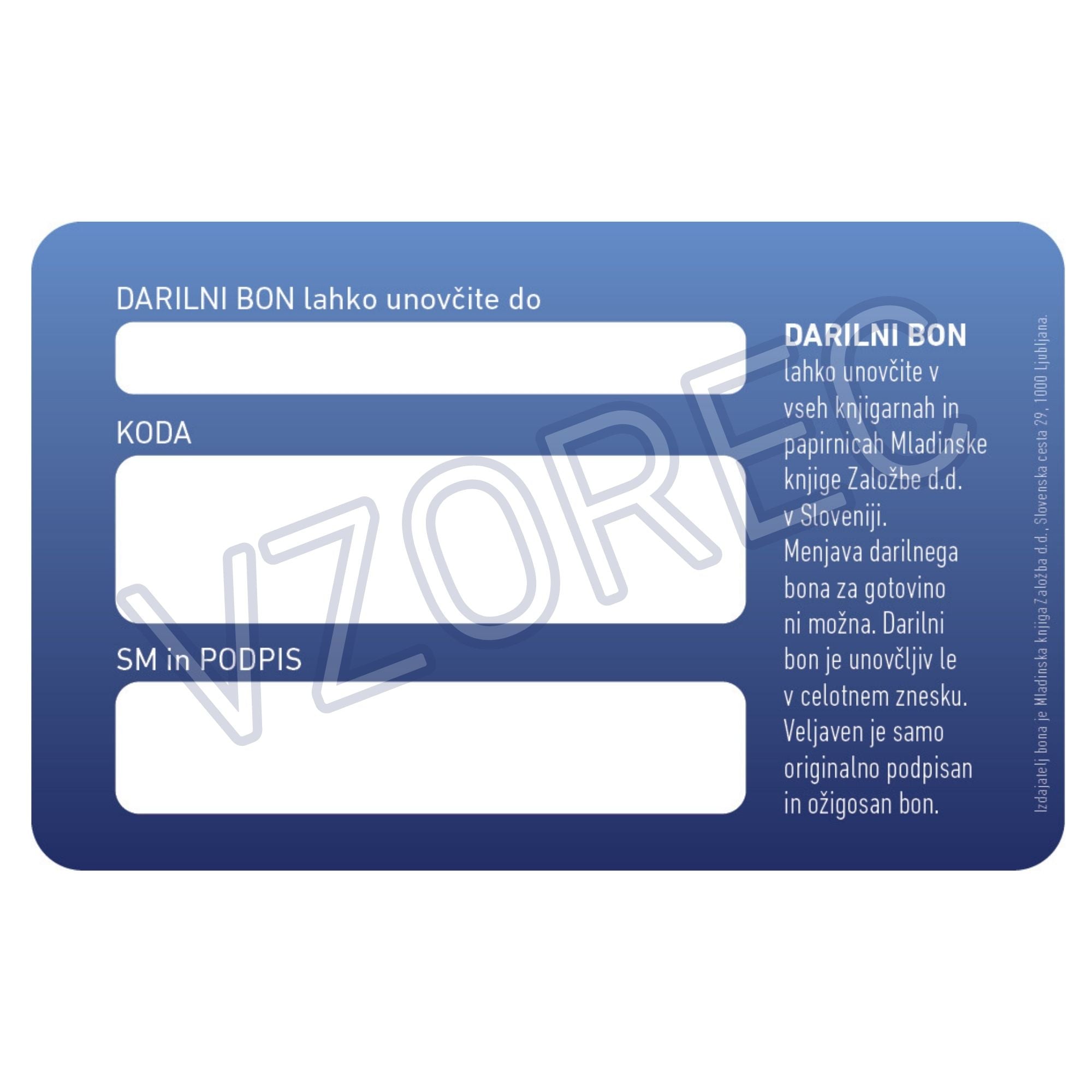 Darilne kartice Mladinske knjige