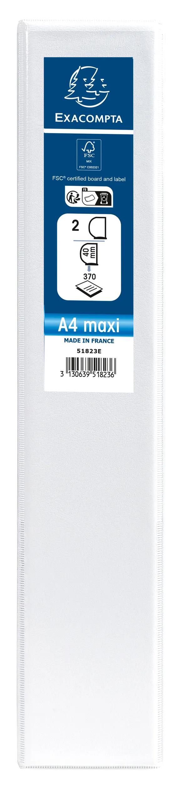 Mapa kataloška s 3 žepi PP A4 2P Kreacover, bela