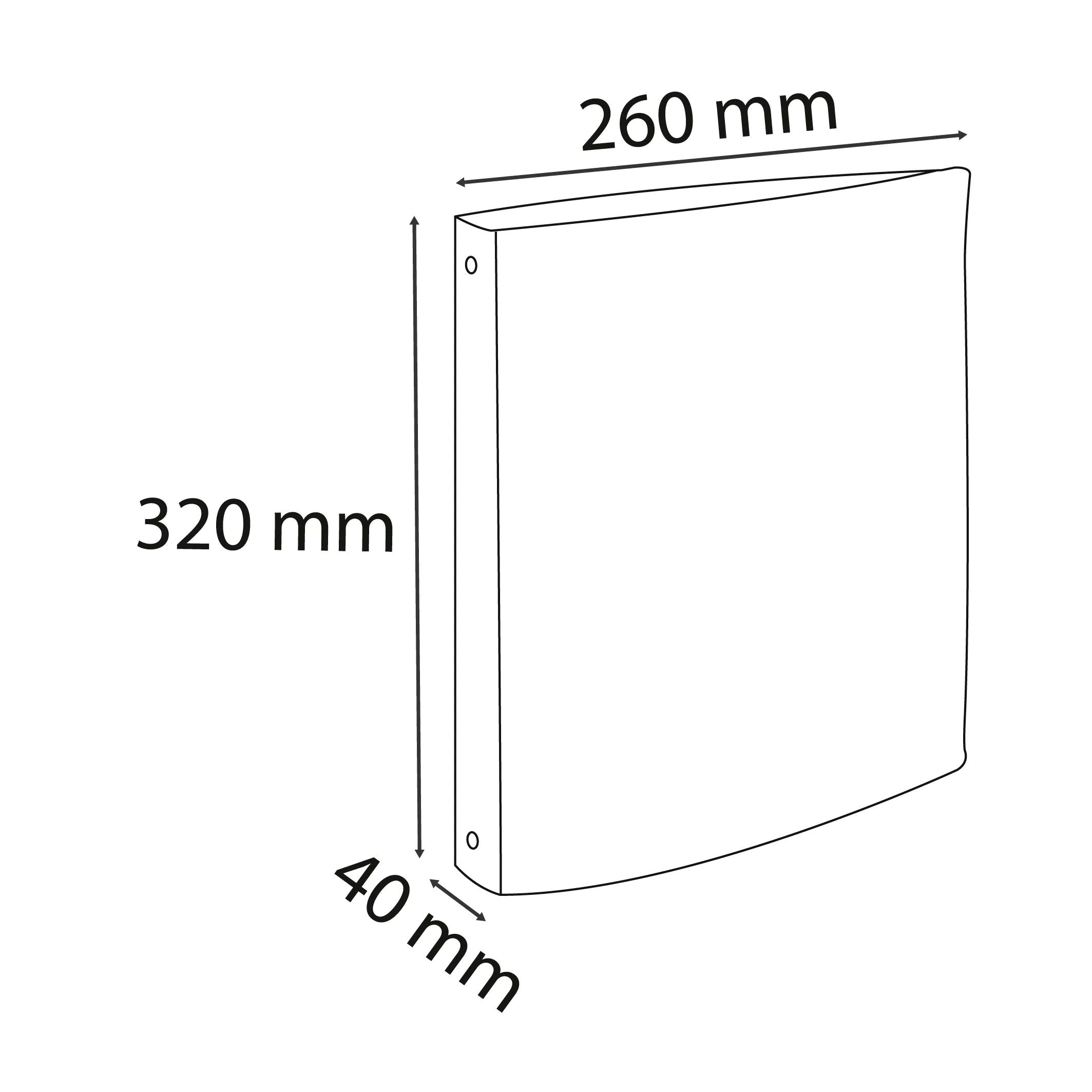 Mapa A4/30-40 2P/4P PP Exacompta
