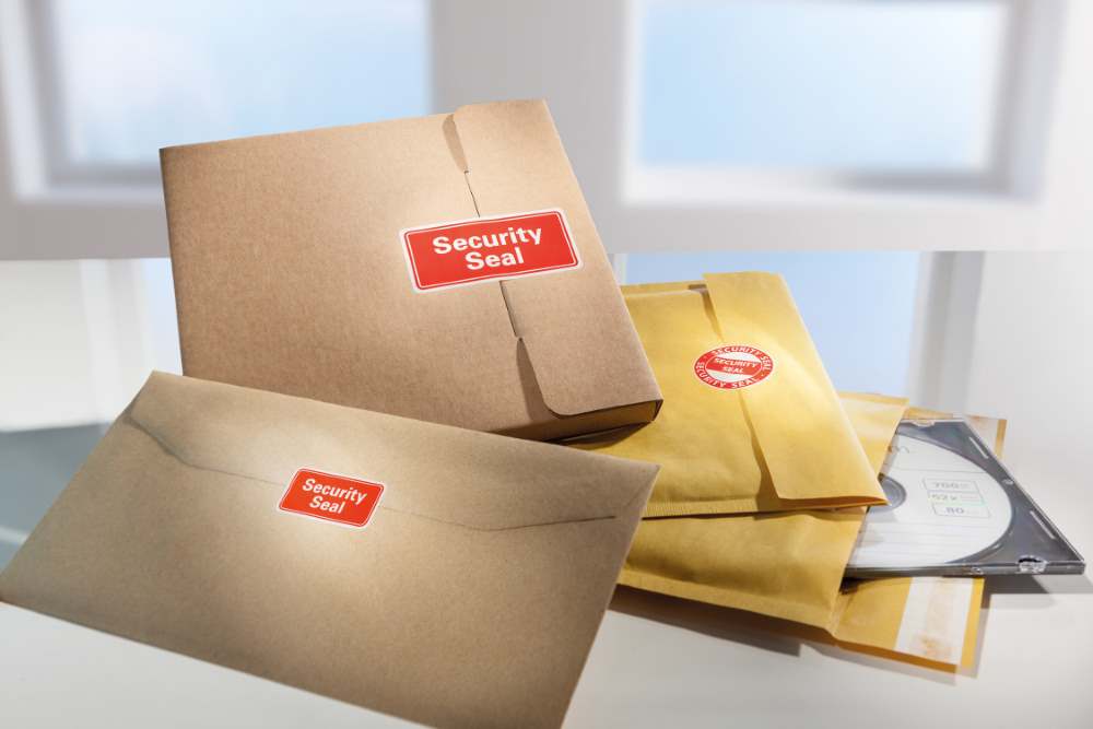 Etikete rdeče opozorilne Security Seal Avery Zweckform 7311