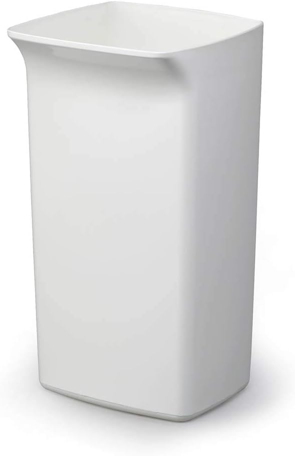 Koš za smeti Durable DU798010 Durabin, PVC, oglat, 40 l, bel