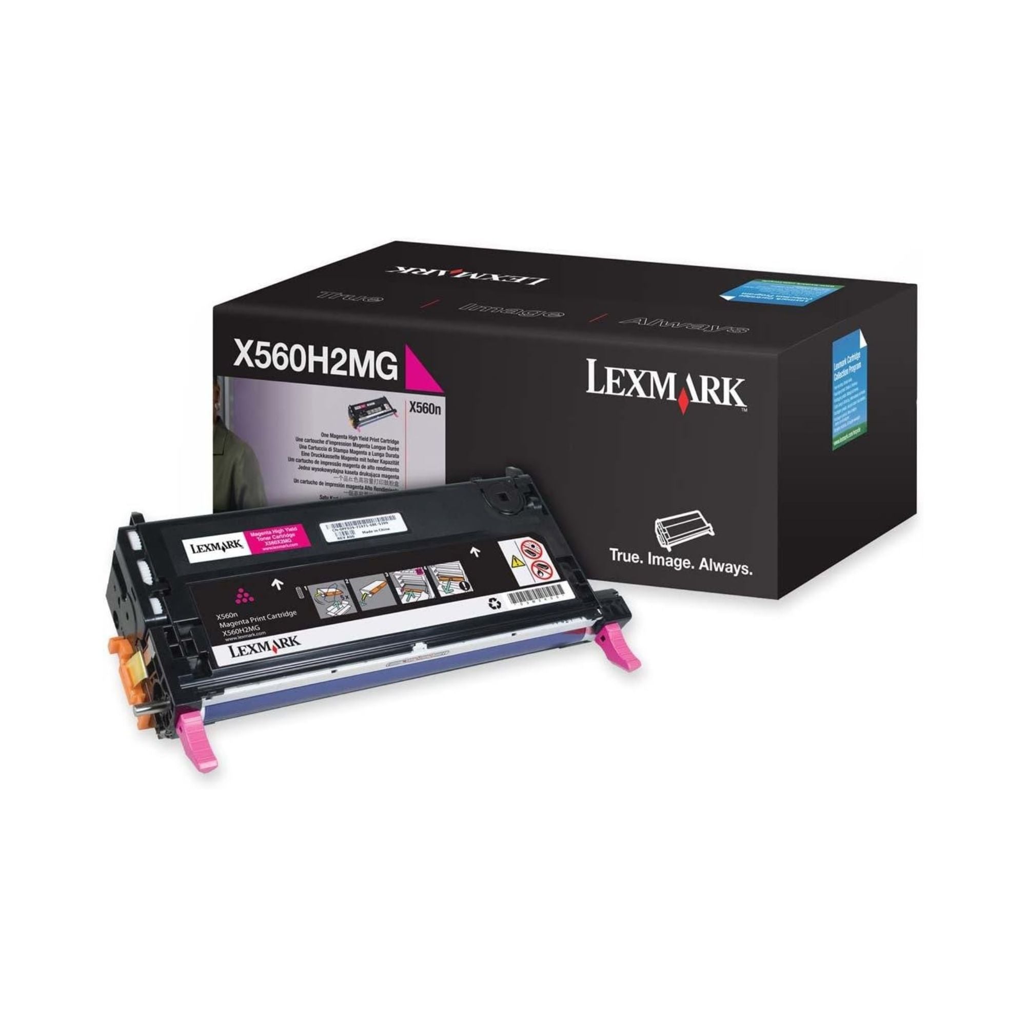 Toner Lexmark 560H2MG, magenta