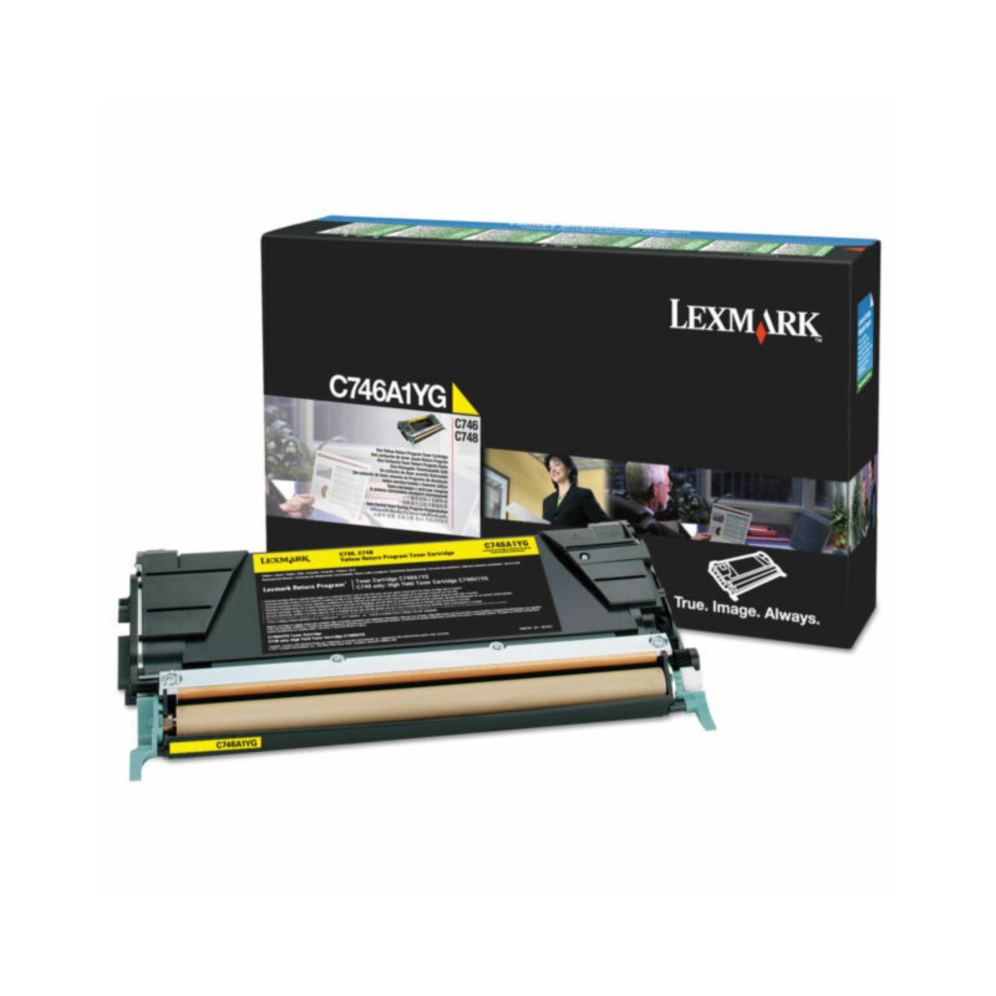 Toner Lexmark C746A1YG