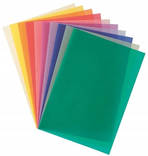 Papir transparenti Folia 87409, 115 g, barvni, 10/1