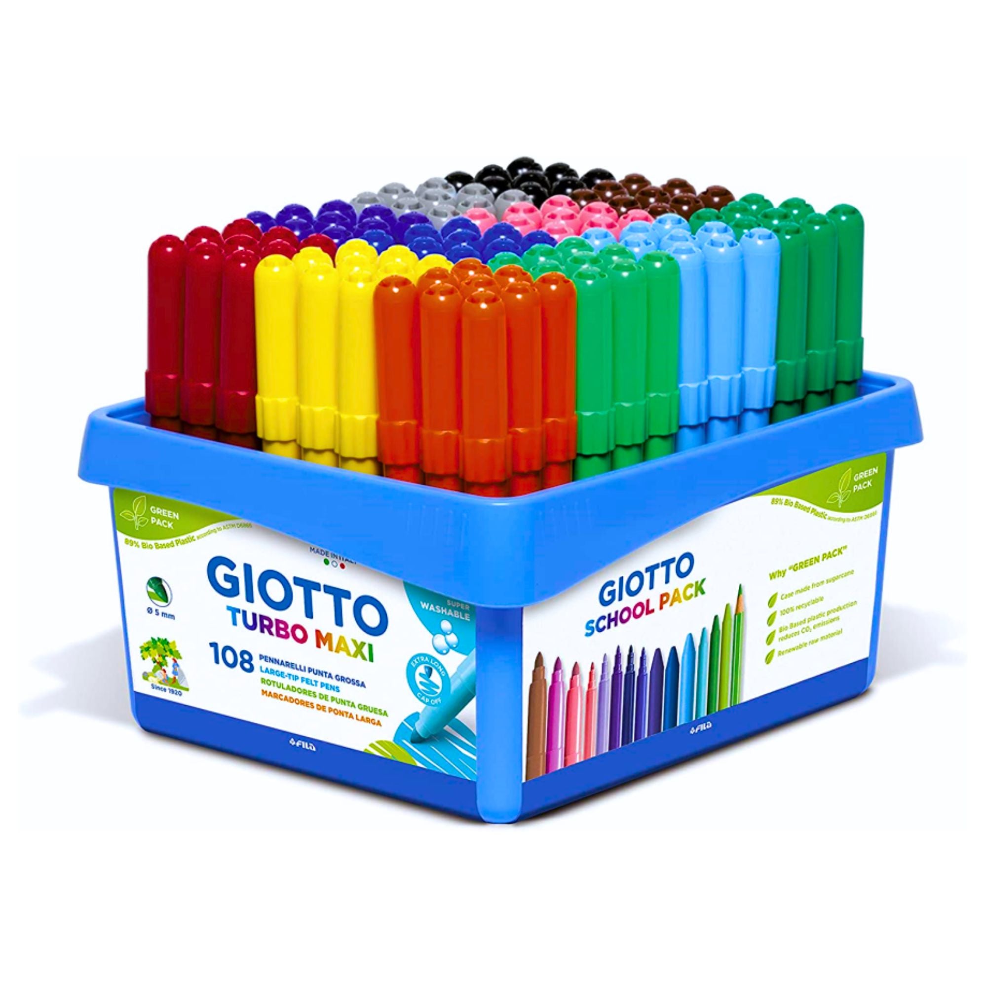 Flomastri Giotto Turbo Maxi, 5 mm