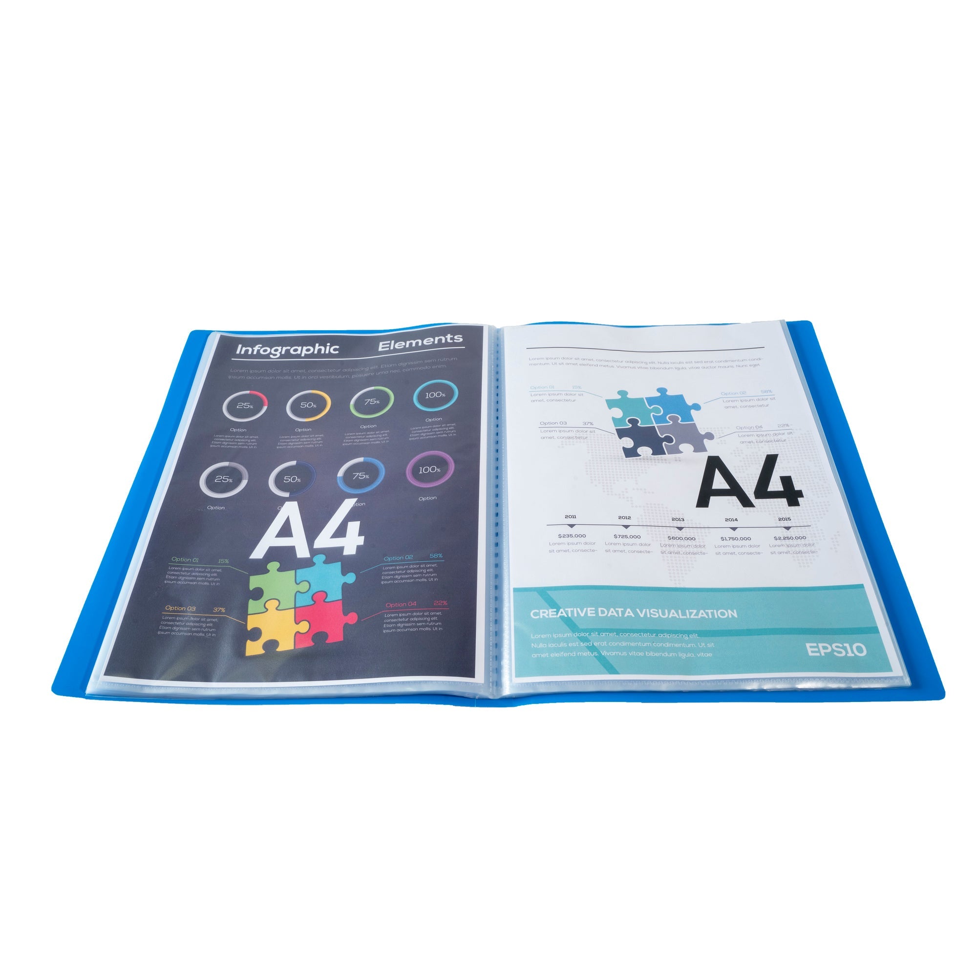 Mapa vložna 30 PP A4 Chromaline