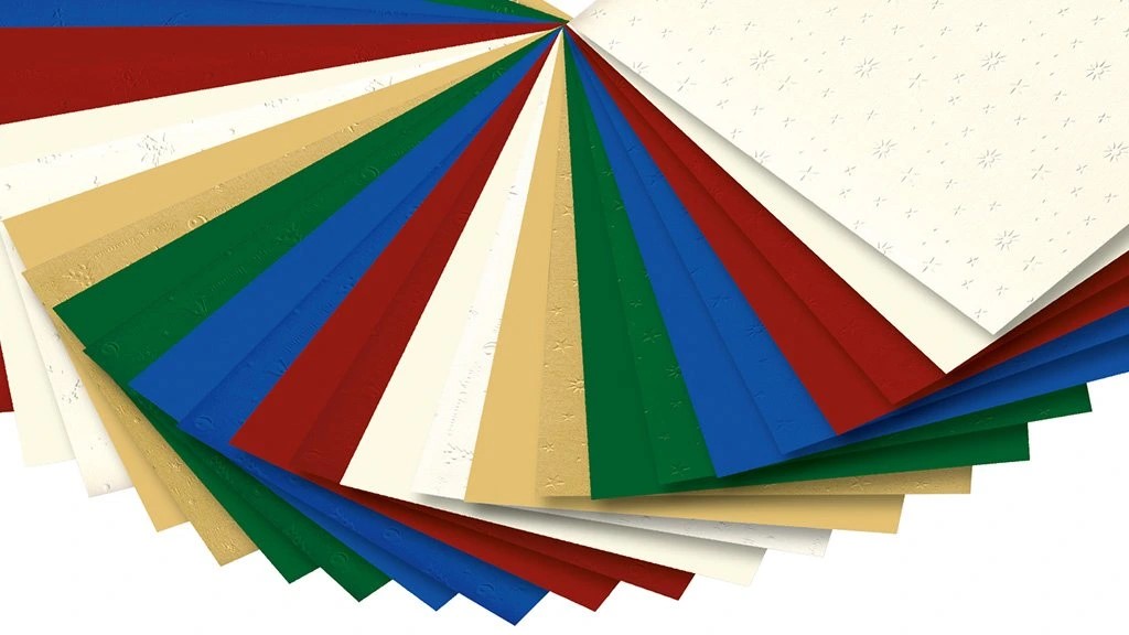 Papir strukturiran Folia 64649, sortirane barve, 30/1