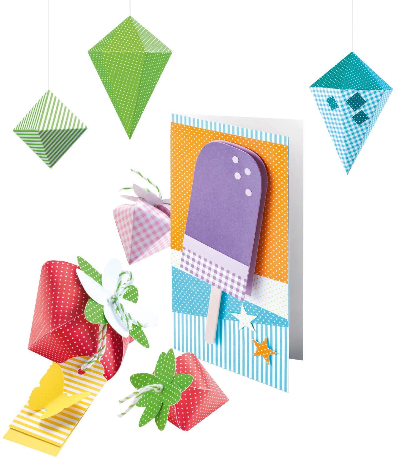 Papir strukturiran Folia Basic 48249, sortirane barve, 20/1