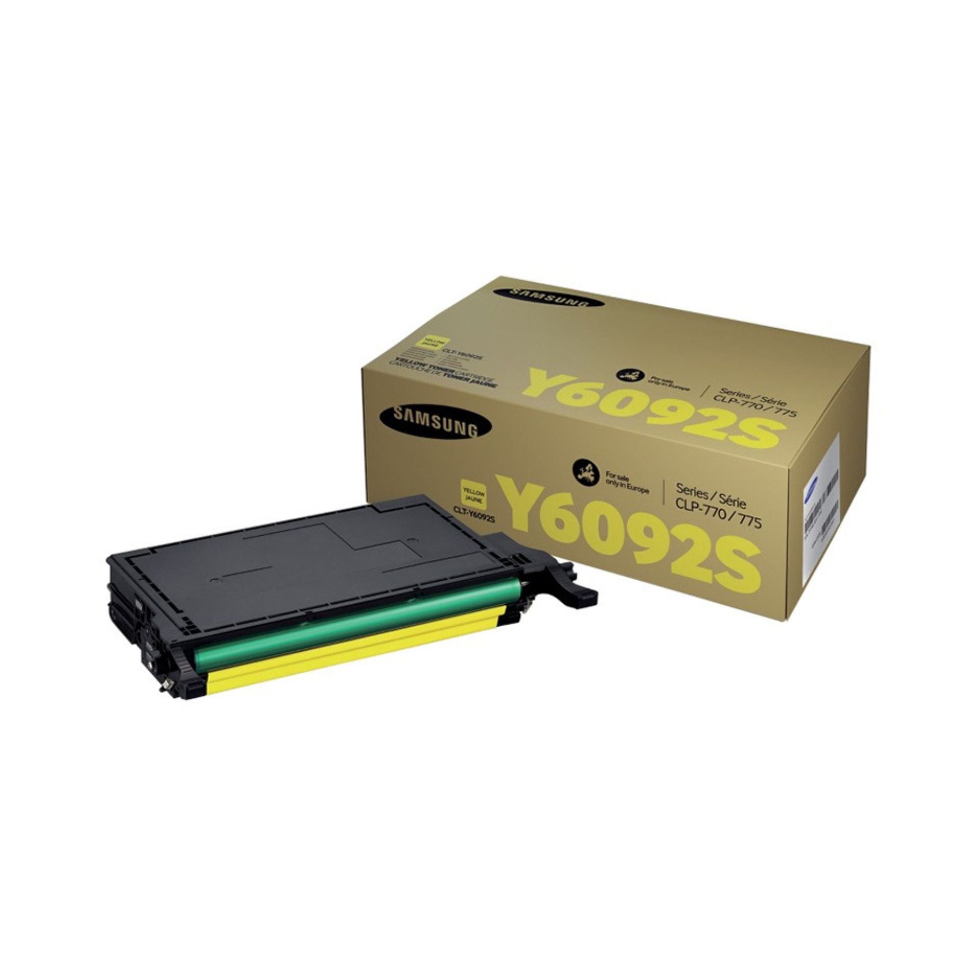 Toner HP Samsung CLT-Y6092S, rumen