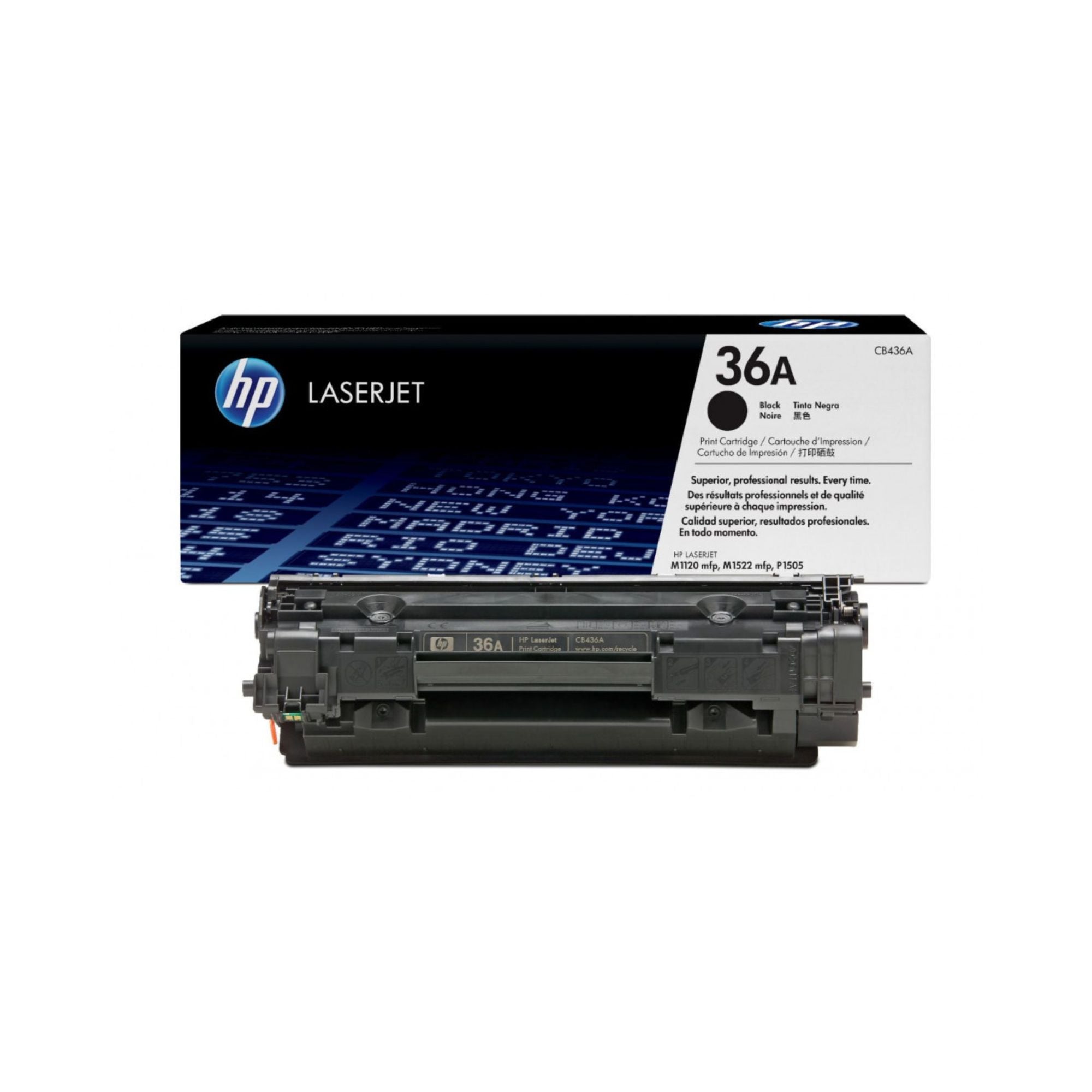 Toner HP CB436A, črn