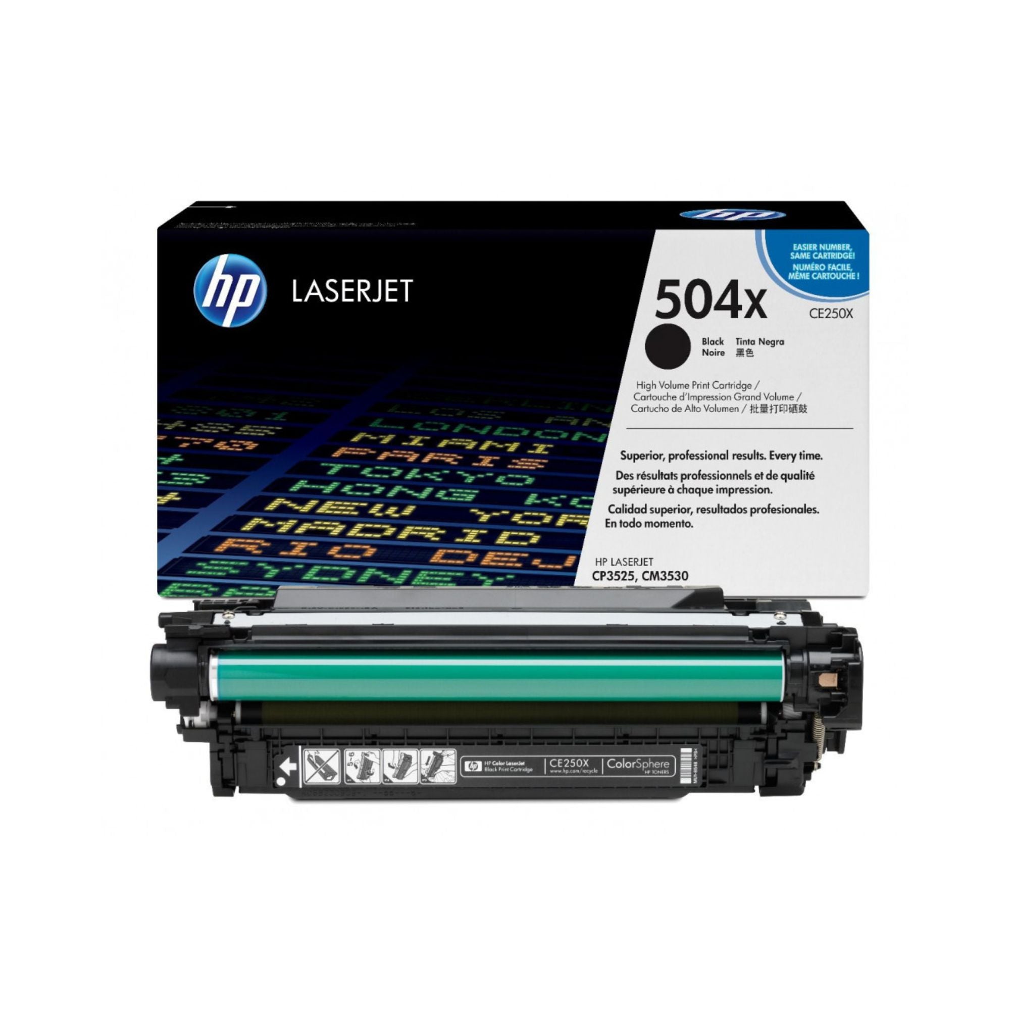 Toner HP CE250X, črn