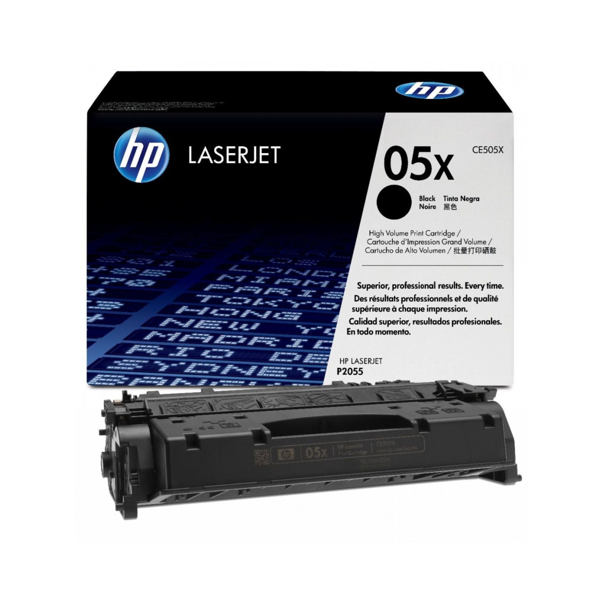 Toner HP CE505X, črn
