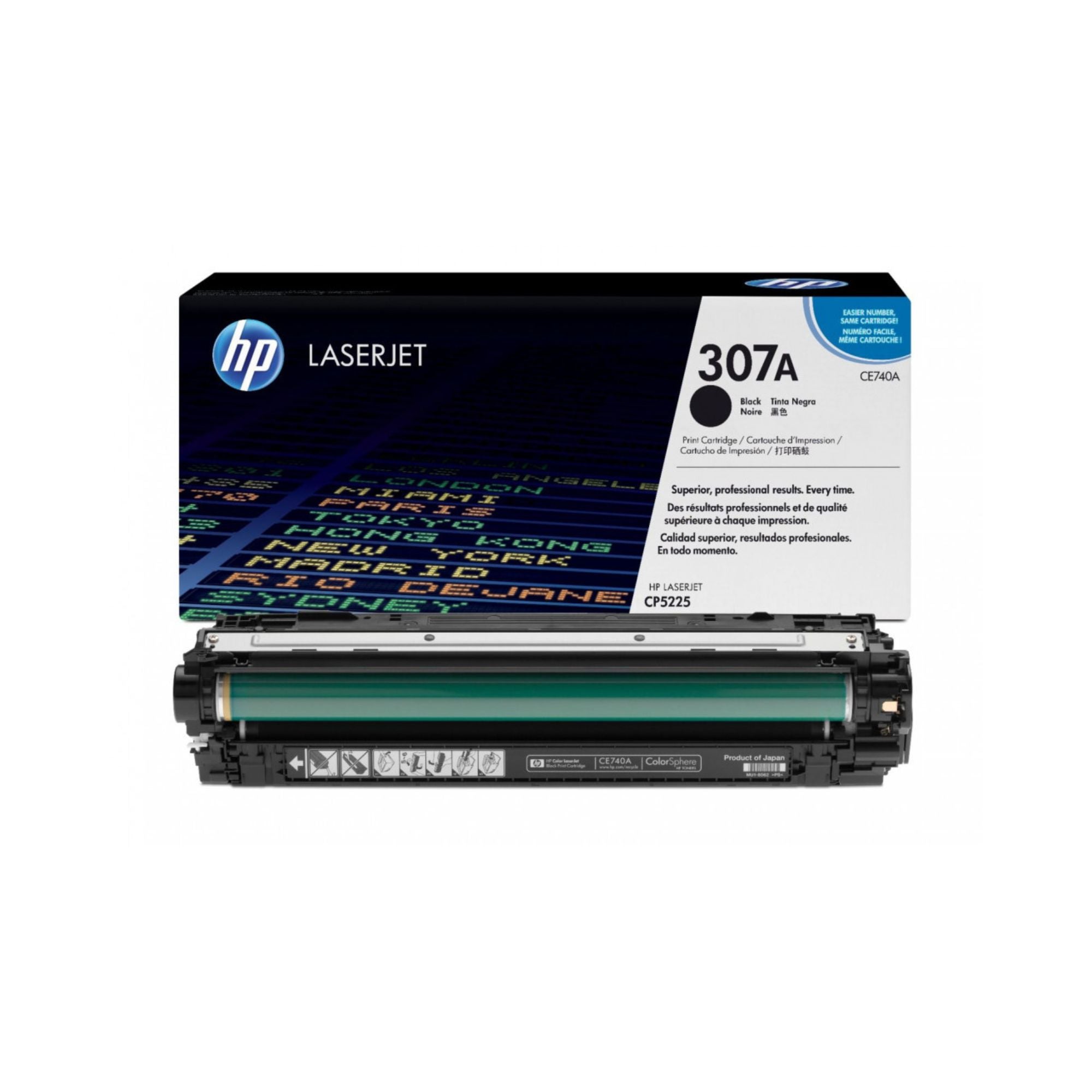 Toner HP CE740A, črn