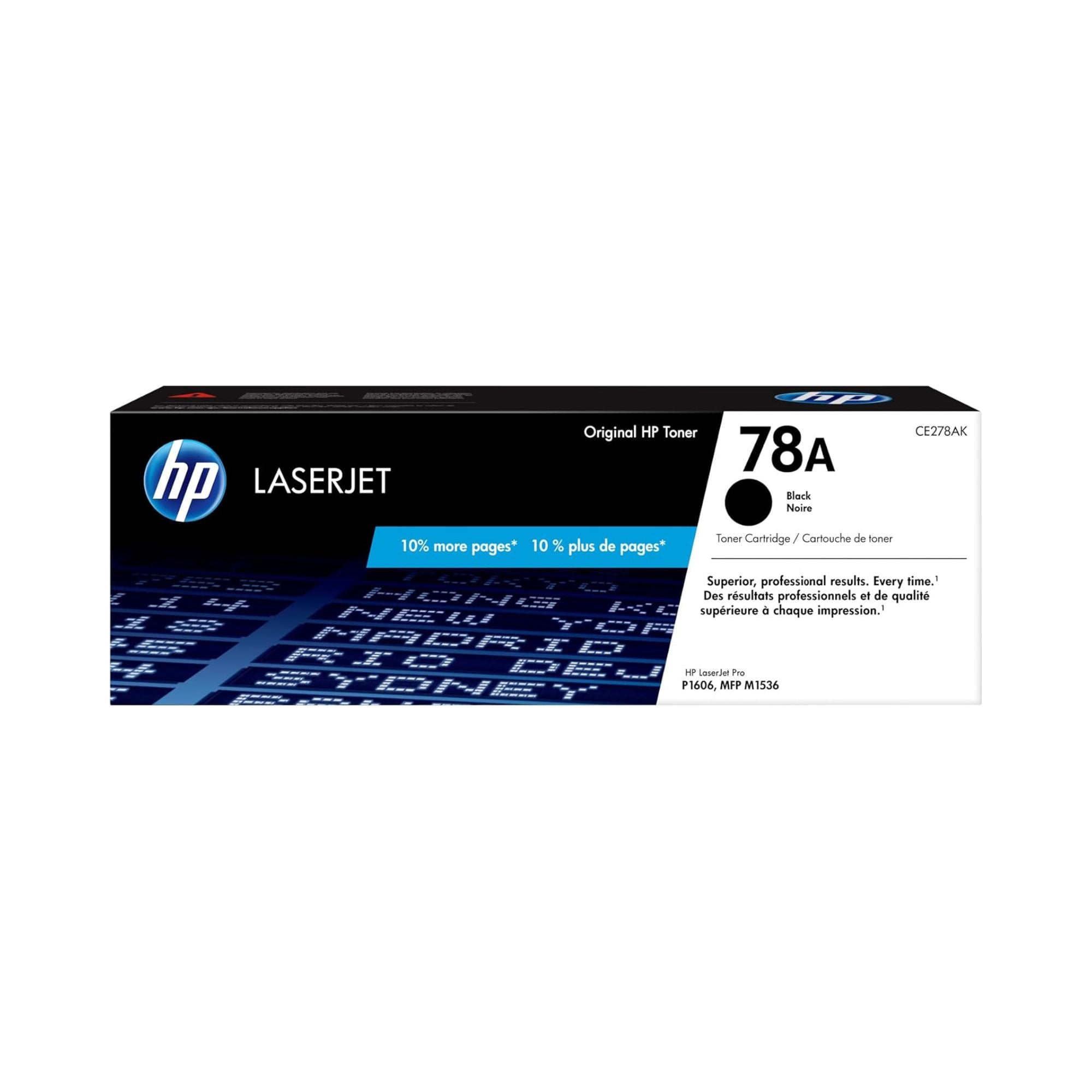 Toner HP CE278A, črn