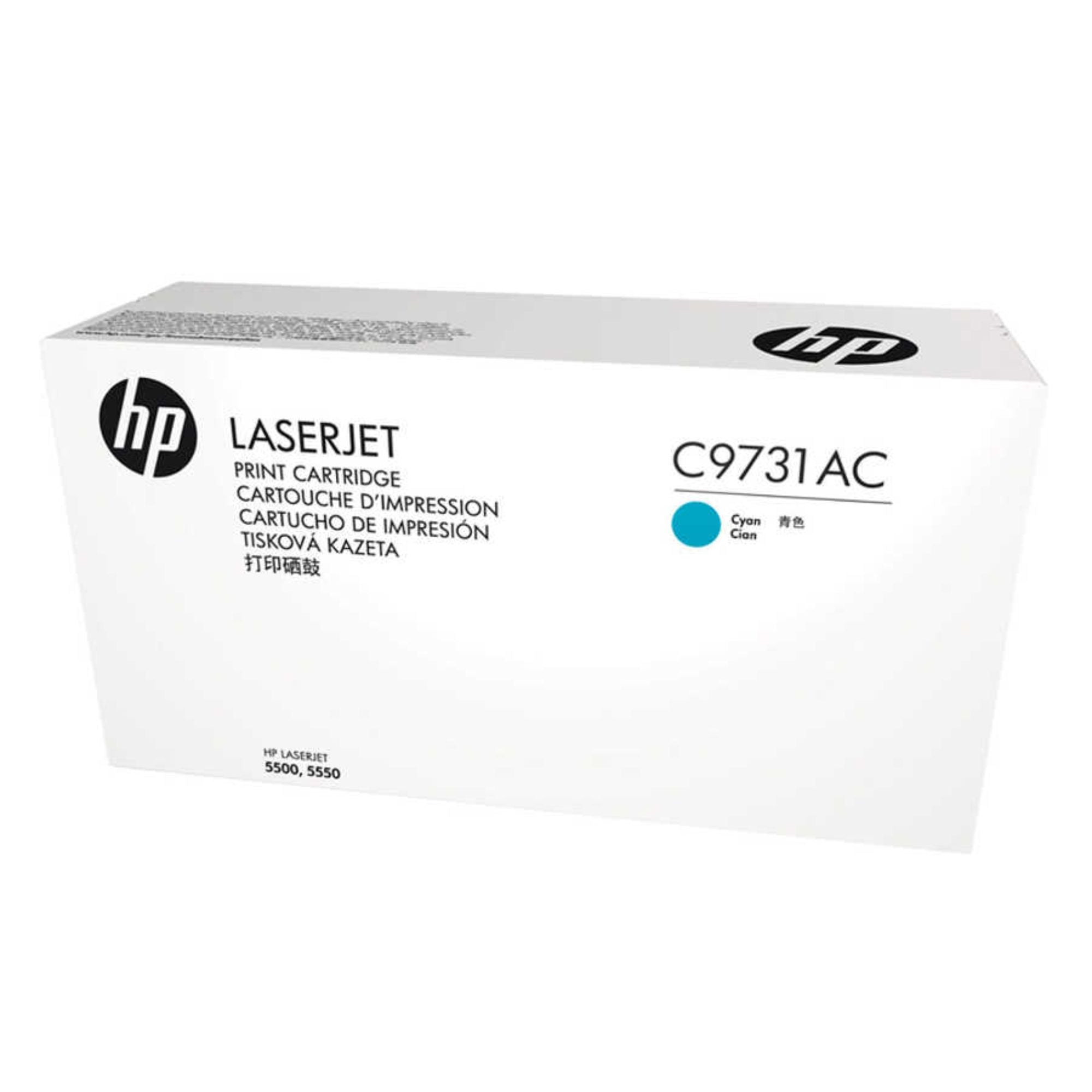 Toner HP C9731AC, cyan moder