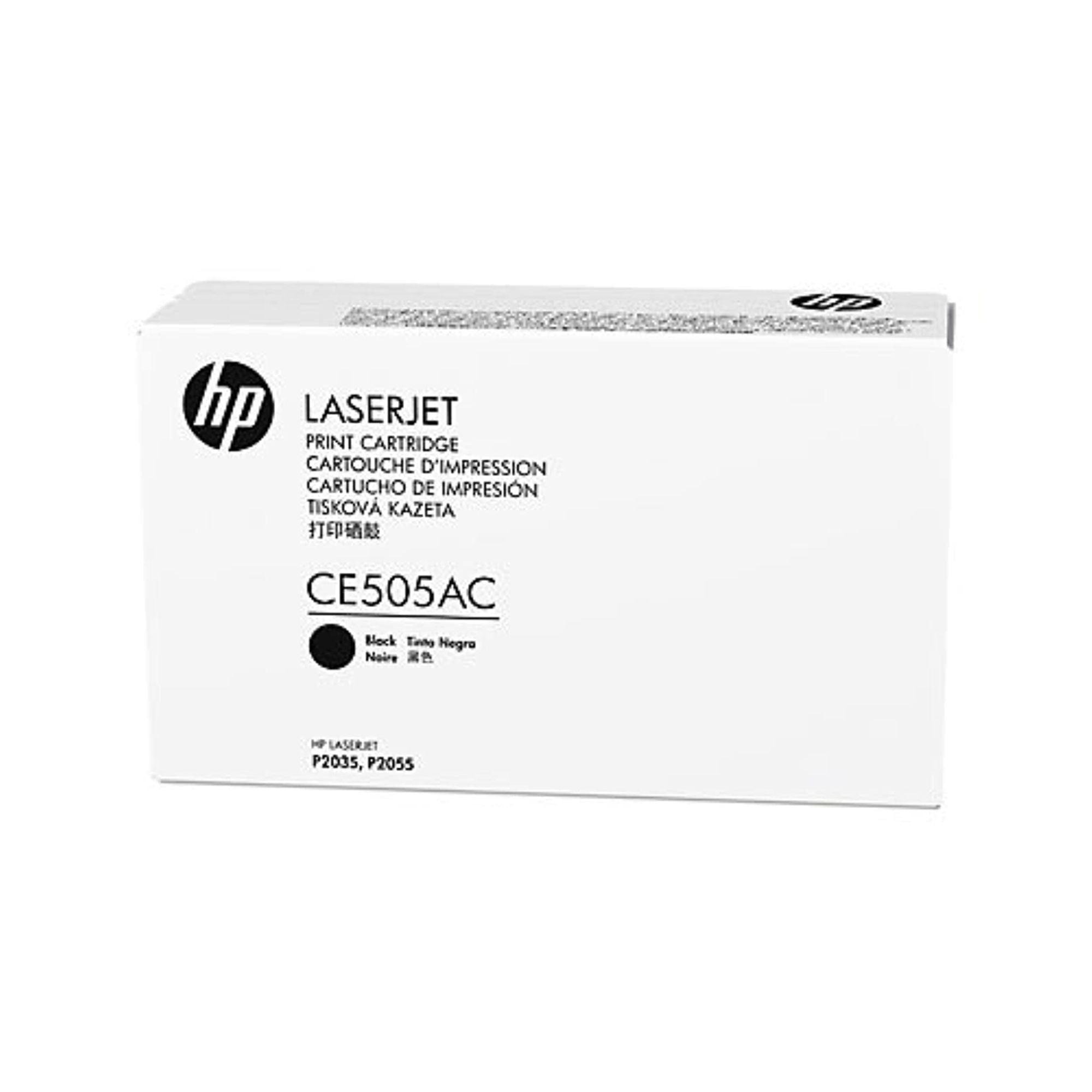 Toner HP CE505AC, črn