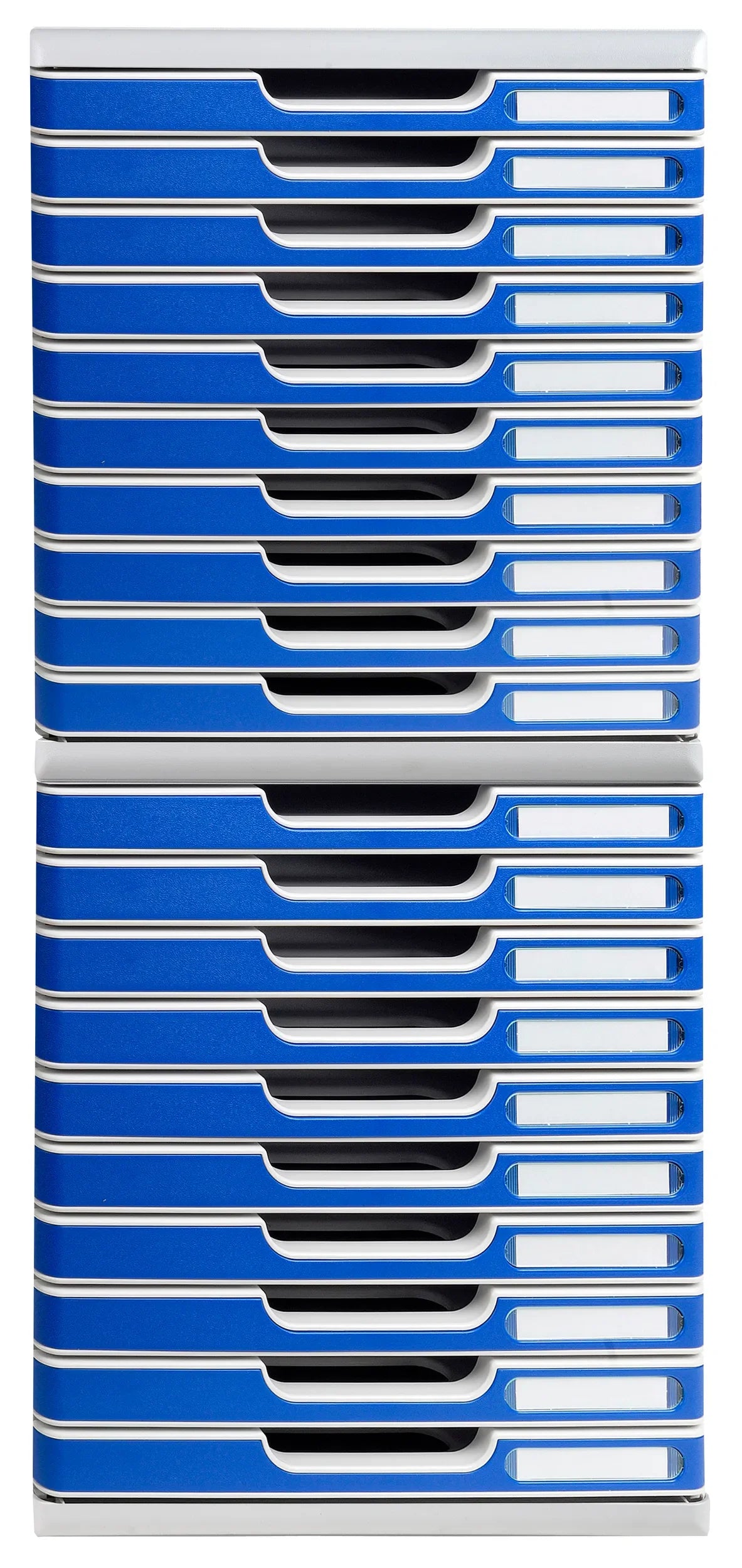 Predalnik Multiform 302003D Multidrawer, 1/10, svetlo siv / moder, črn ali kamnito siv