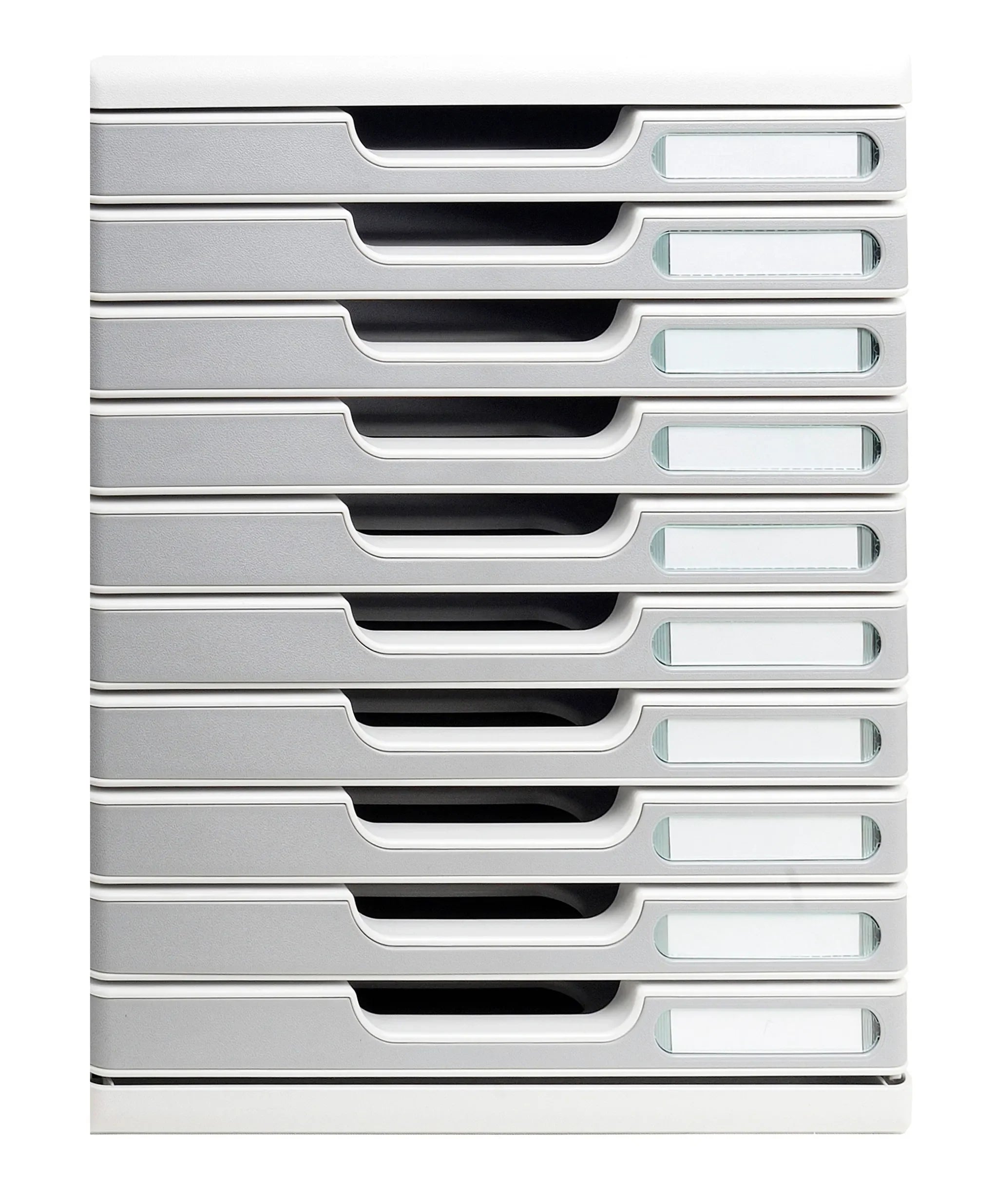 Predalnik Multiform 302003D Multidrawer, 1/10, svetlo siv / moder, črn ali kamnito siv