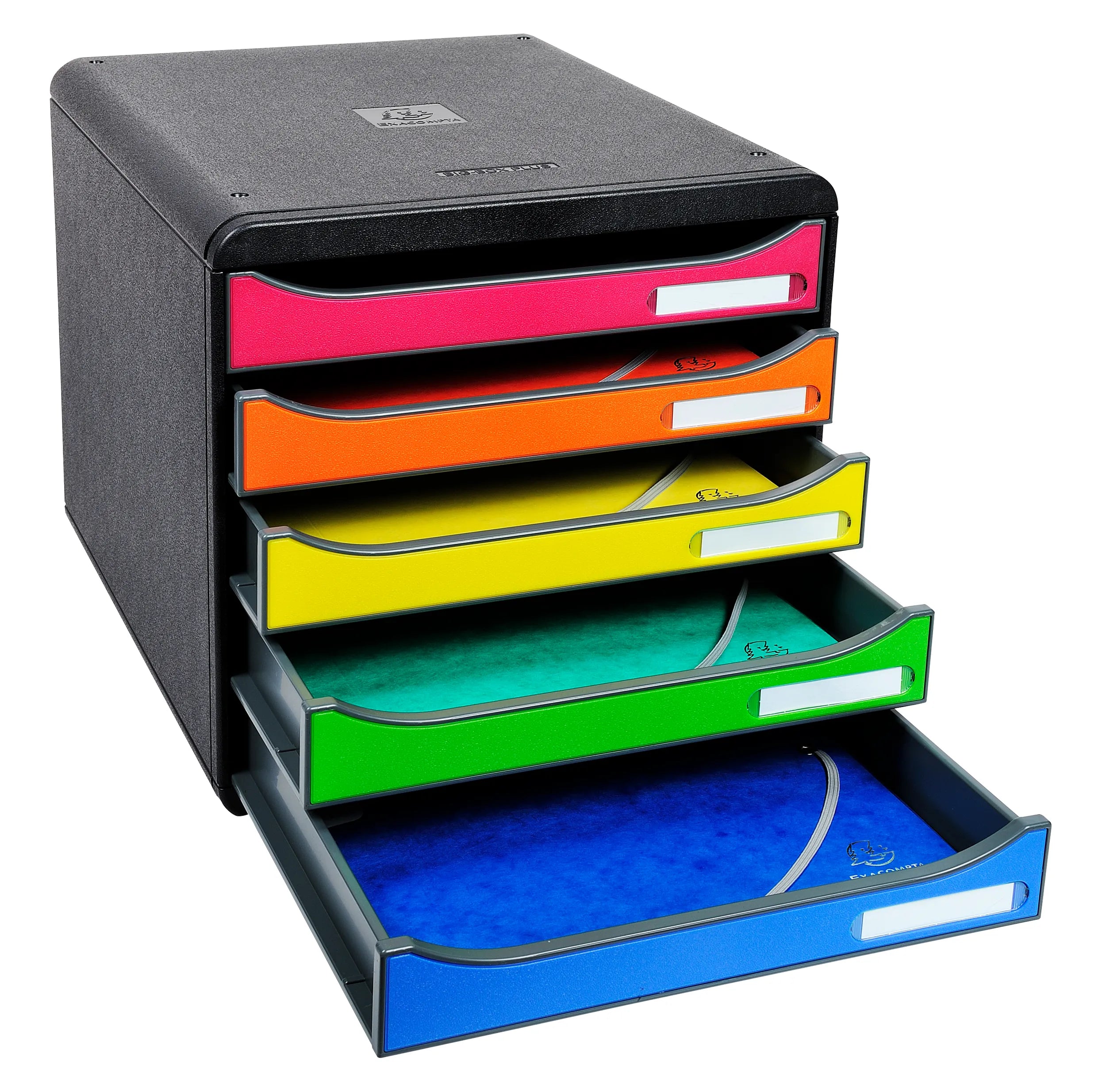 Predalnik Multiform BigBox Plus, 1/5, črn / rdeč, zelen ali srebrn