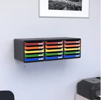 Predalnik Multiform BigBox Plus, 1/5, črn / rdeč, zelen ali srebrn