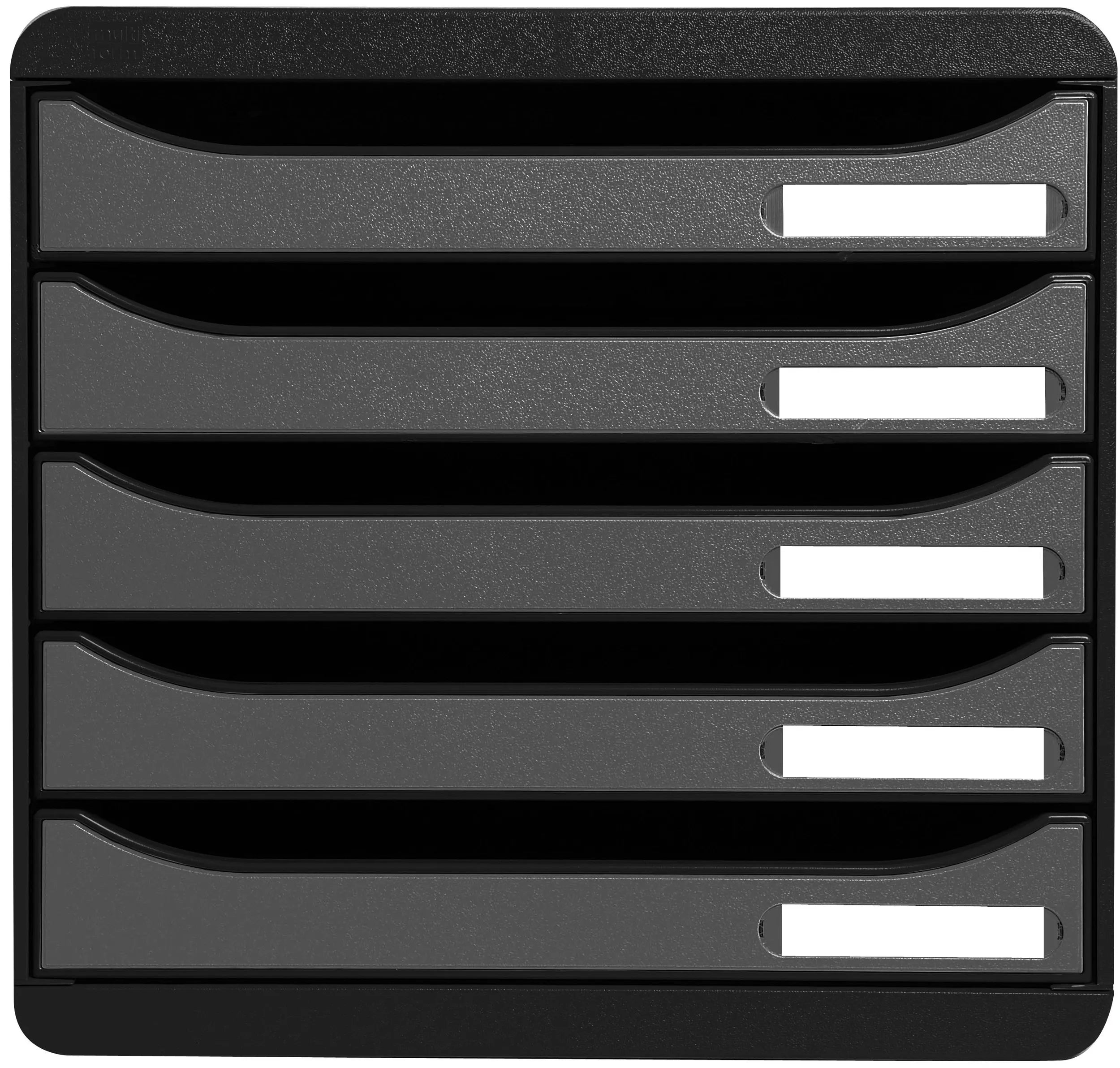 Predalnik Multiform BigBox Plus, 1/5, črn / rdeč, zelen ali srebrn