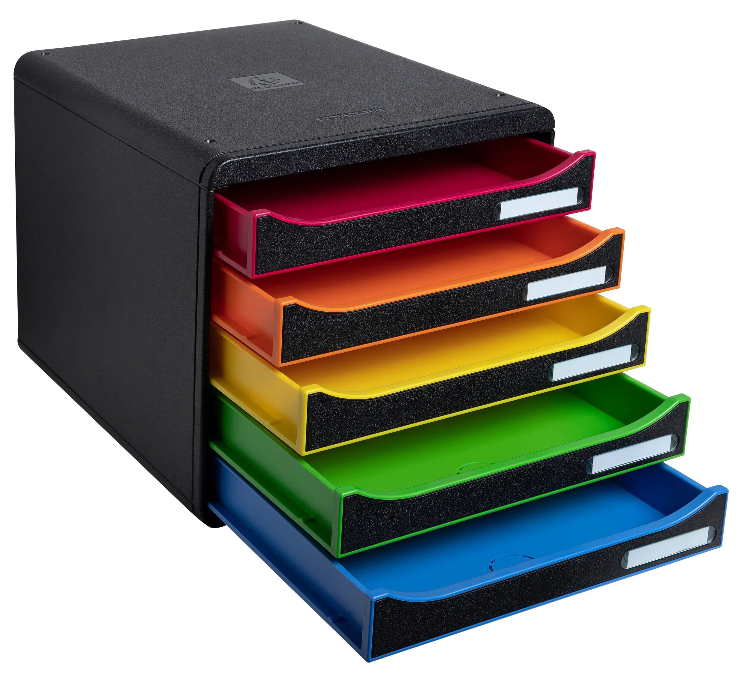 Predalnik Multiform, 1/5, bel ali črn / pisani robovi