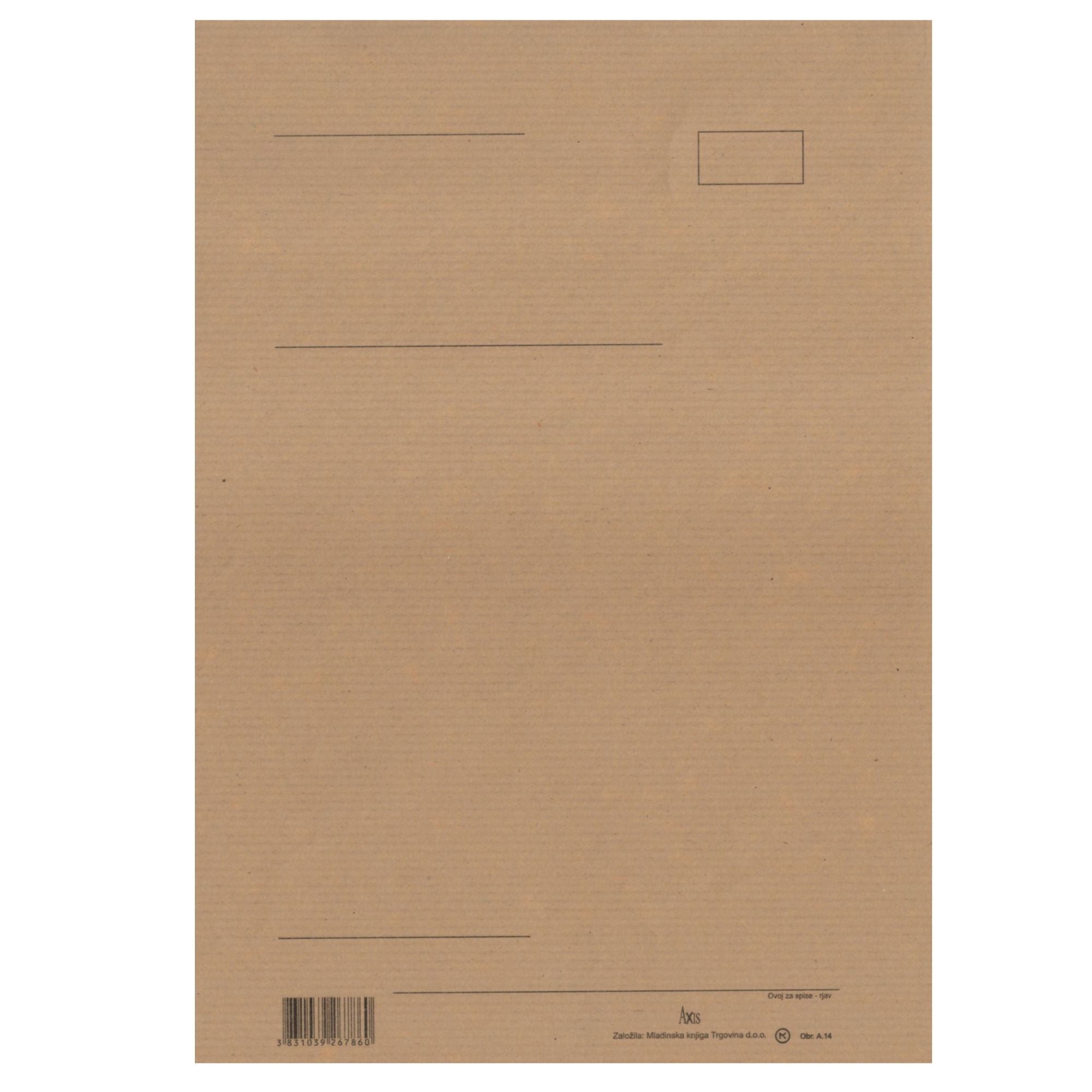 Ovoj za spise s tiskom