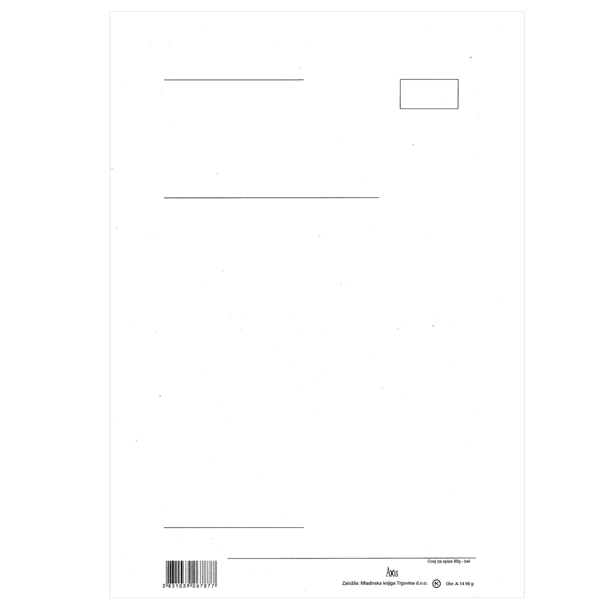 Ovoj za spise s tiskom